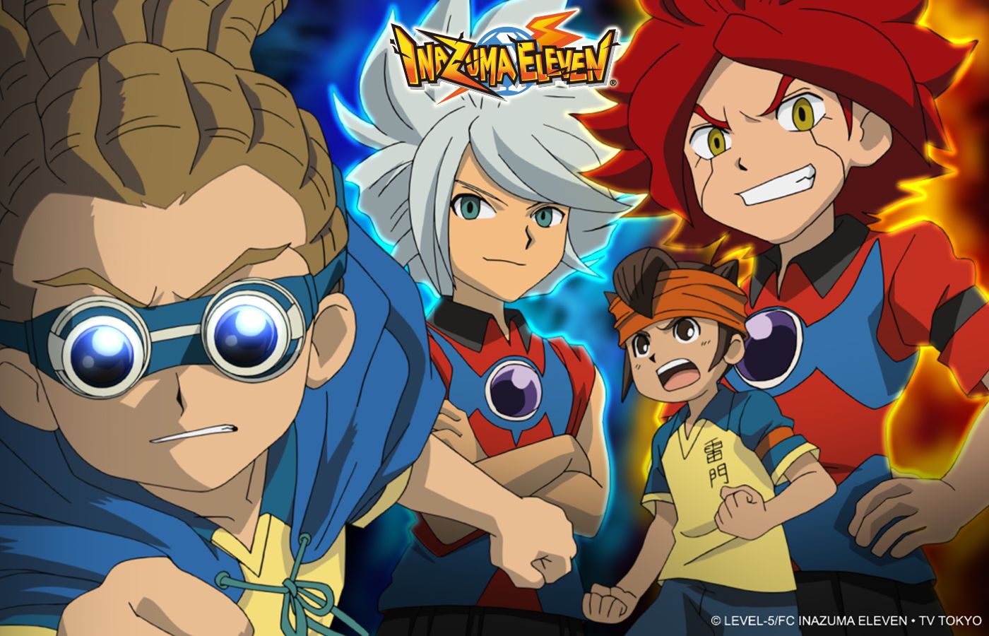 Inazuma Eleven personaggi anime, 1400x900 720p, Laptop