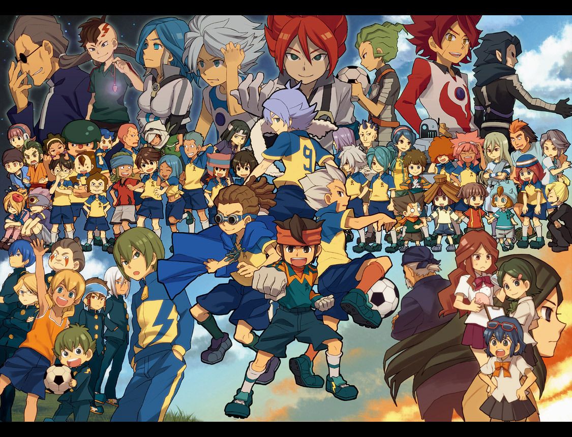Inazuma Eleven personaggi gruppo, 1125x860 HD, Desktop