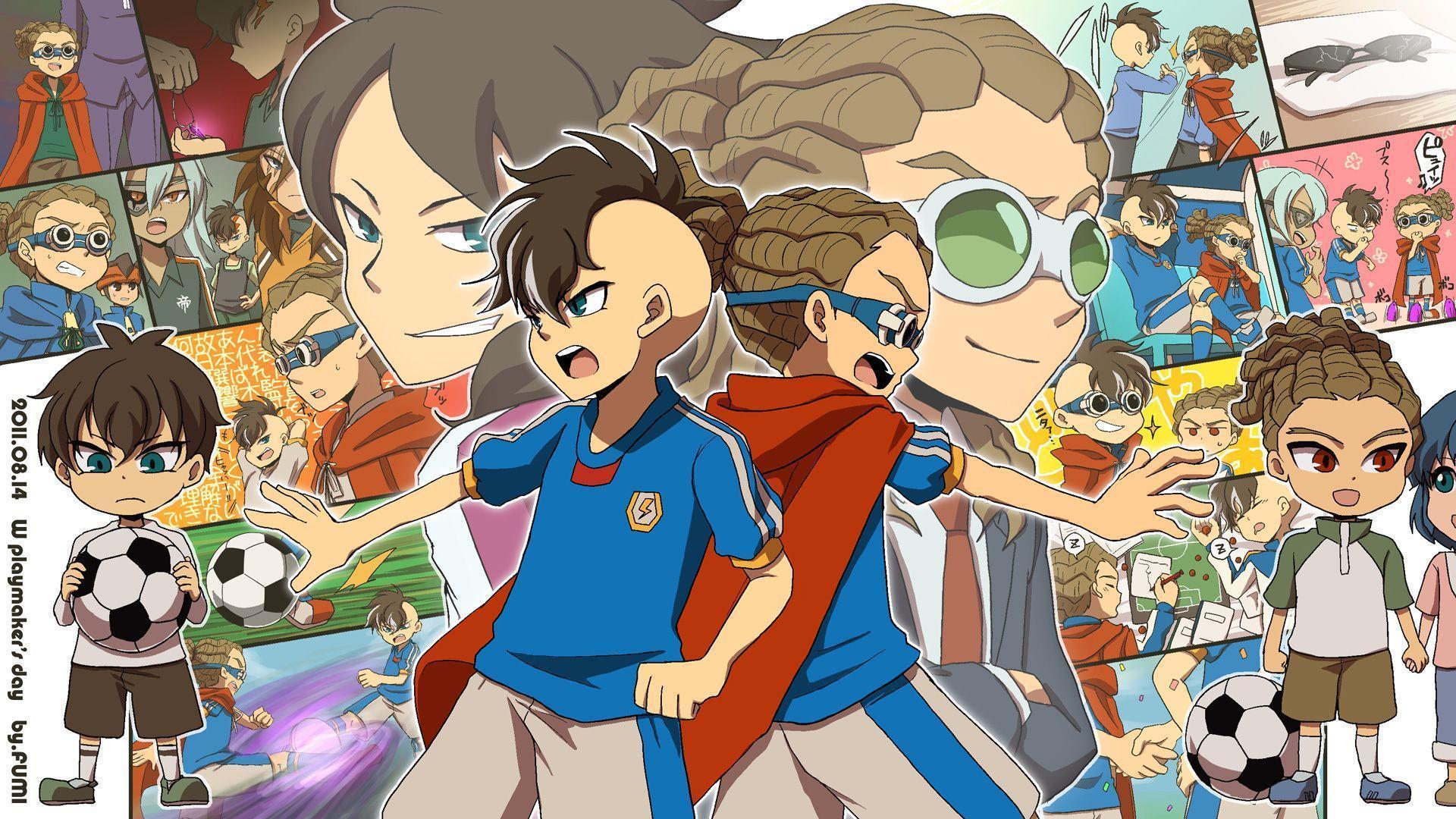 Personaggi Inazuma Eleven calcio, 1920x1080 Full HD, PC Desktop