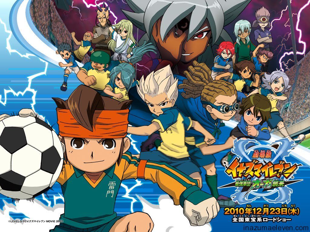 Personaggi Inazuma Eleven calcio, 1024x768 HD, Desktop