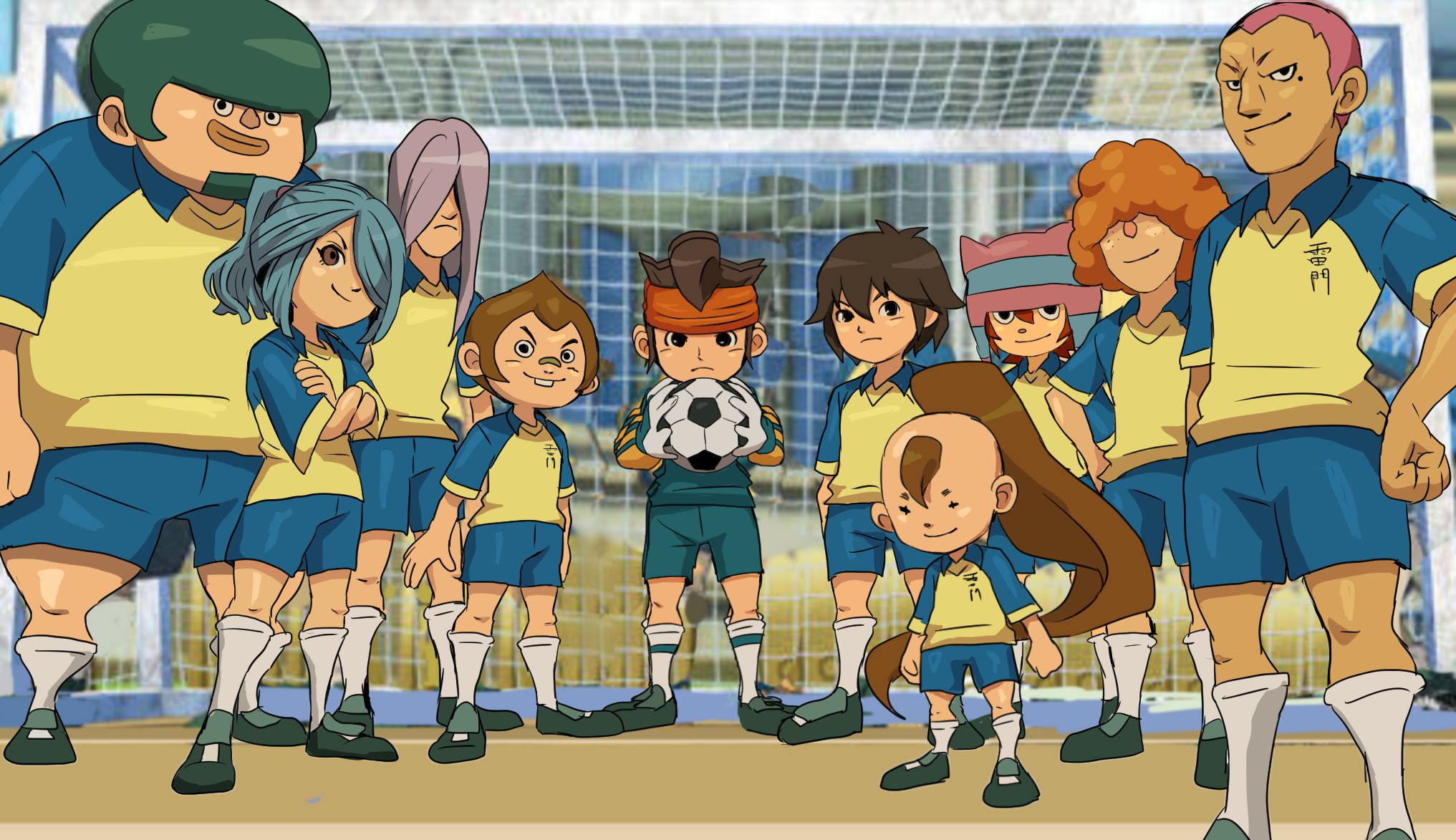 Squadra calcio Inazuma Eleven, 2033x1173 Hi-Res, Desktop