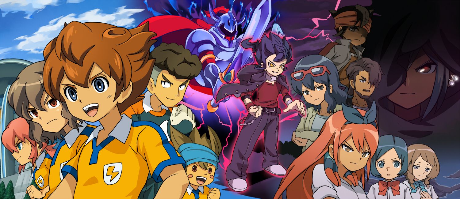 Personaggi Inazuma Eleven Go, 1500x650 Ultrawide, Dual Monitor