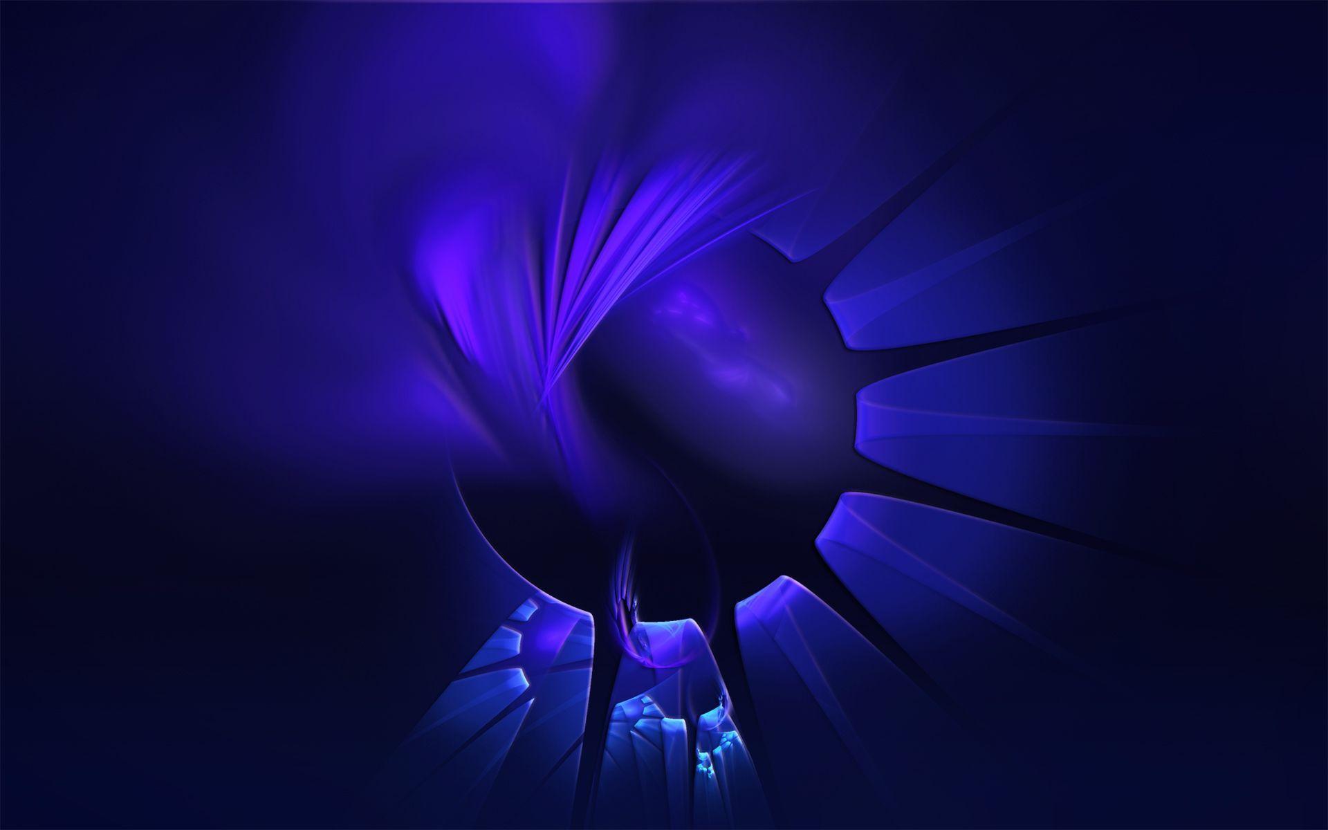 Sfera astratta indaco luminosa, 1920x1200 Full HD+, PC Desktop