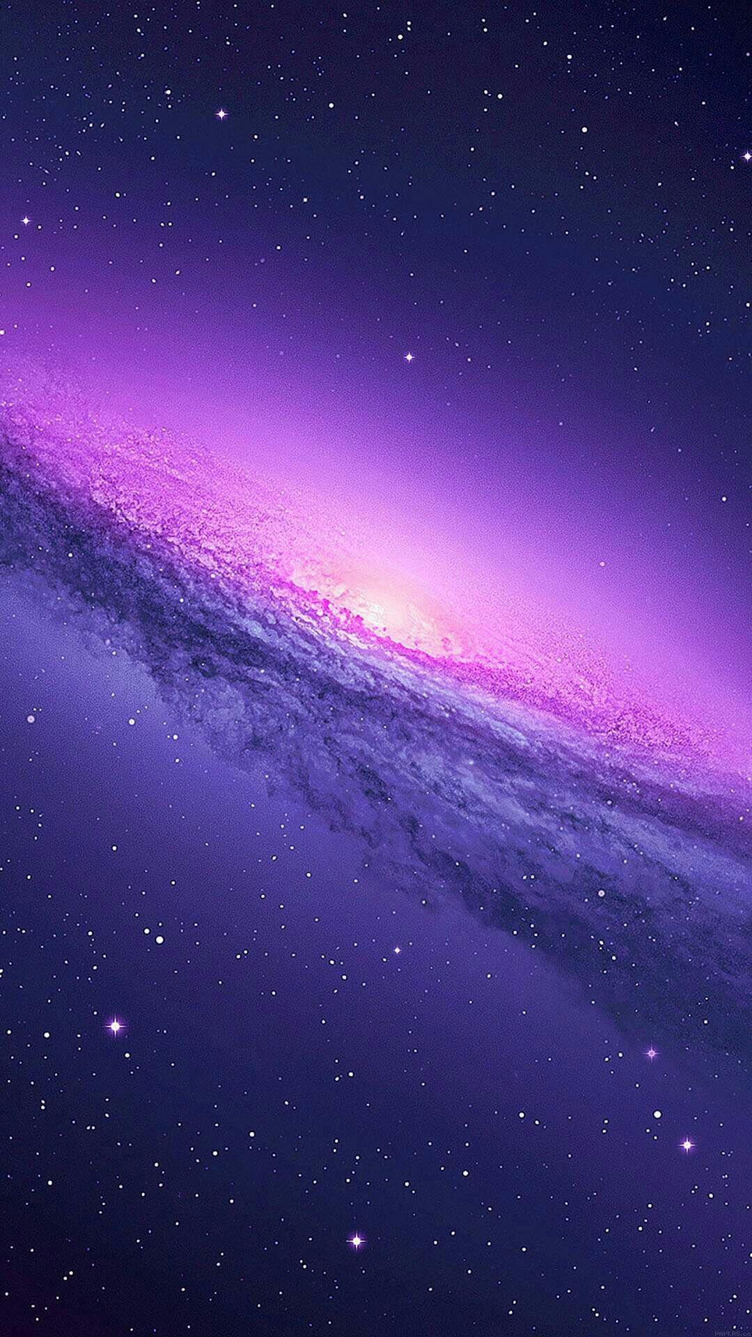 Galassia viola nello spazio, 1080x1920 Full HD Verticale, Samsung Galaxy