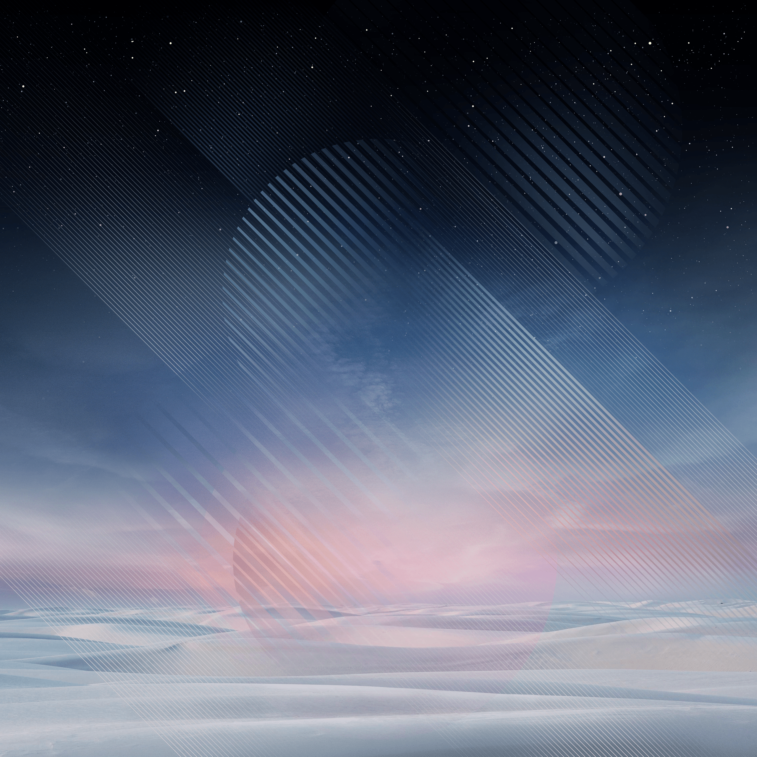 Tramonto su montagne con fiori, 1000x2056 Verticale, Mobile
