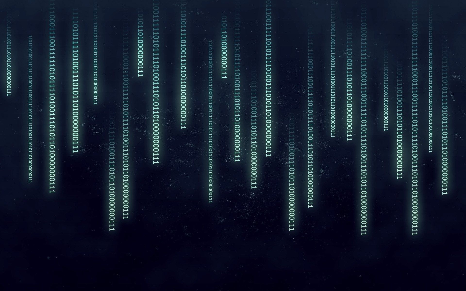 Codice binario verde su nero, 1920x1200 WUXGA, PC