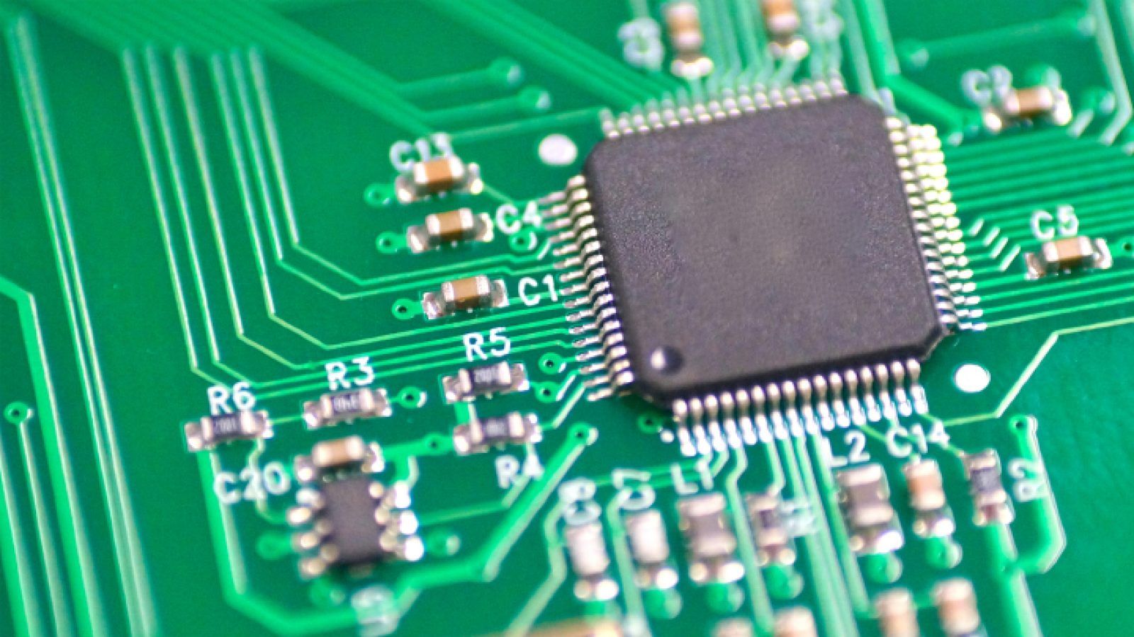 circuito stampato verde microchip, 1600x900 HD Ready, Desktop