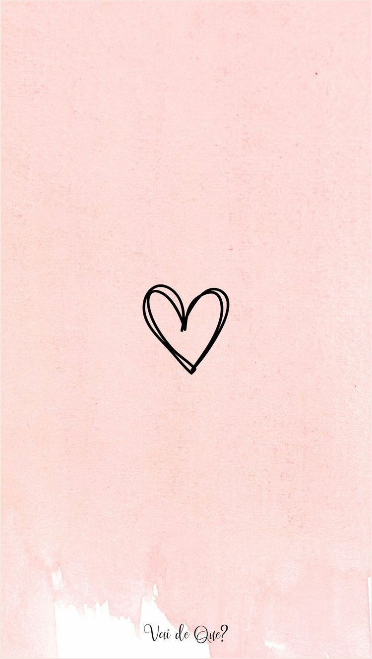 Cuori bianchi cerchio rosa, 1080x1920 Full HD Verticale, iPhone