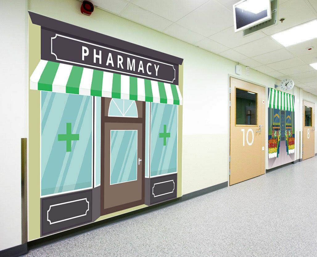 Interno farmacia Uniprix moderna, 3000x2000 2K, Laptop