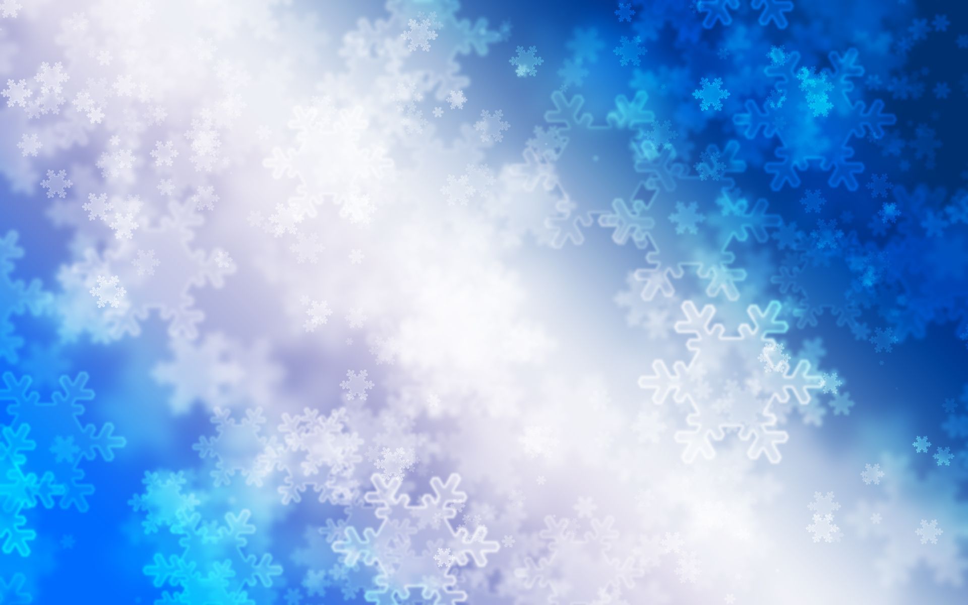 Fiocchi di neve astratti blu, 1920x1200 WUXGA, Laptop