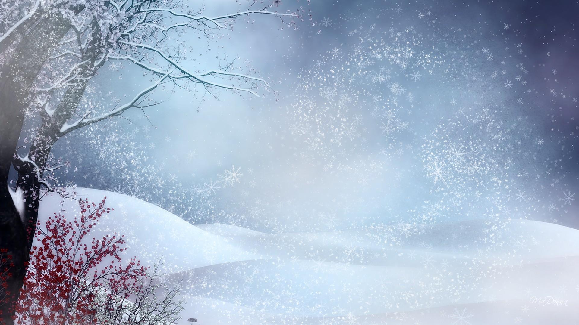 Paesaggio invernale astratto neve, 1921x1080 1080p, PC Desktop
