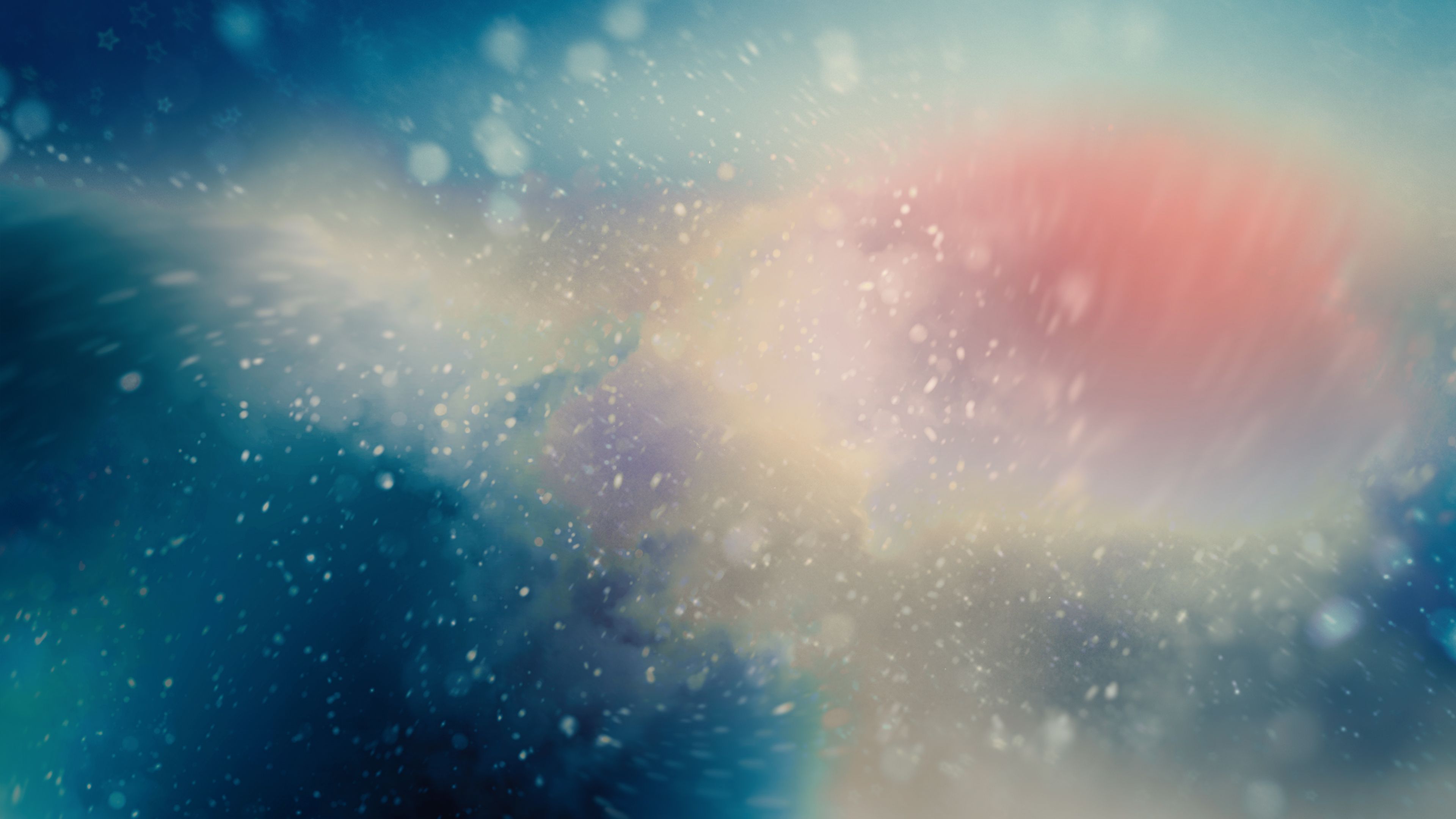 Astratto invernale blu rosa, 3840x2160 Ultra HD, 4K TV