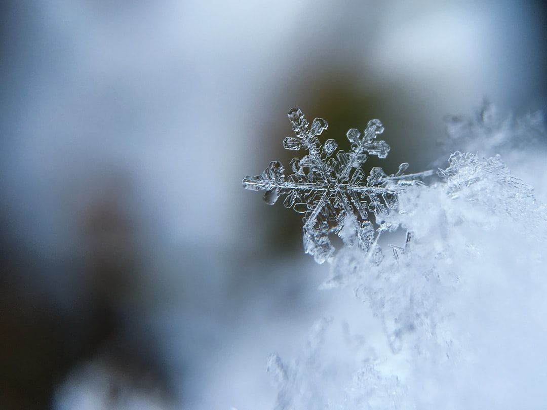 Fiocco di neve macro ghiaccio, 1080x810 HD, Desktop