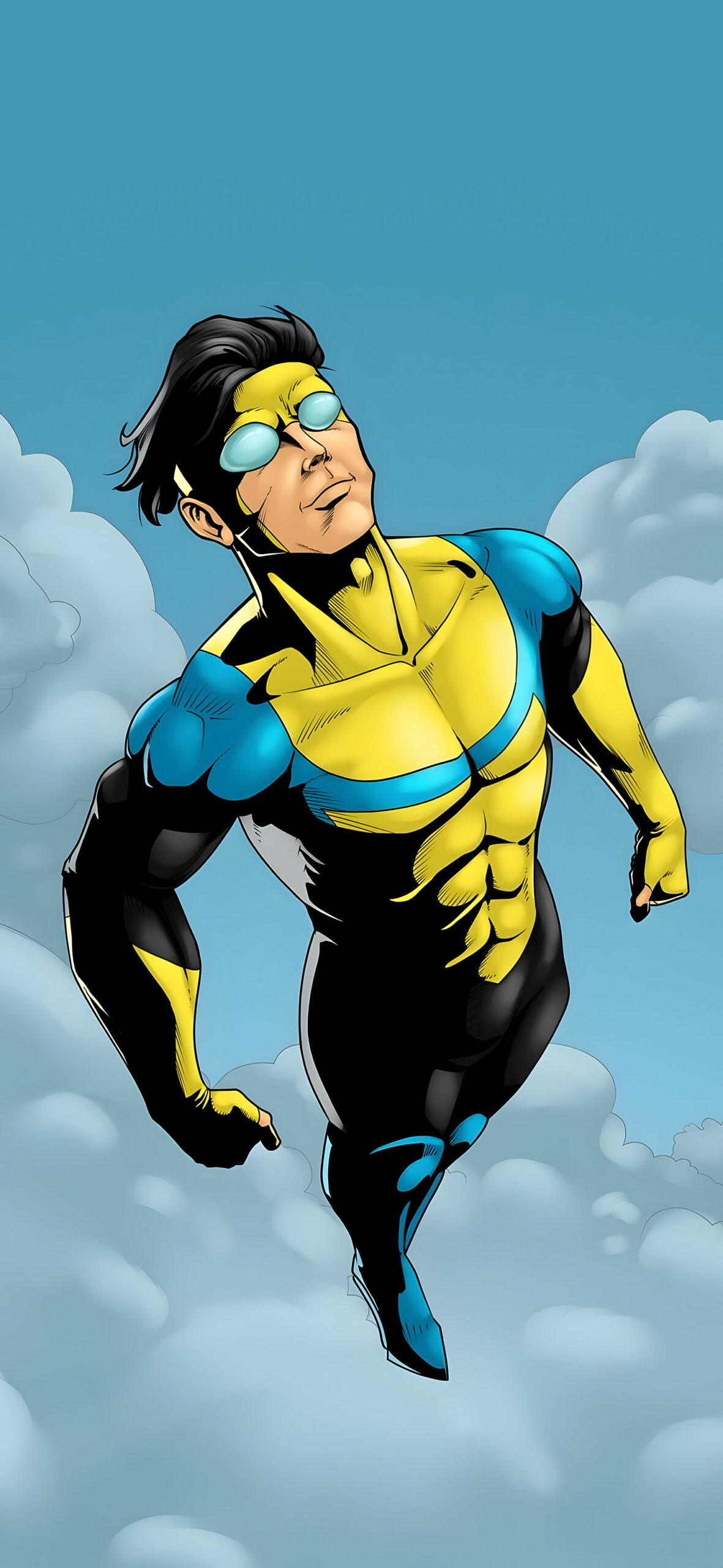 Invincible supereroe cielo, 1181x2560 Full HD Verticale, iPhone