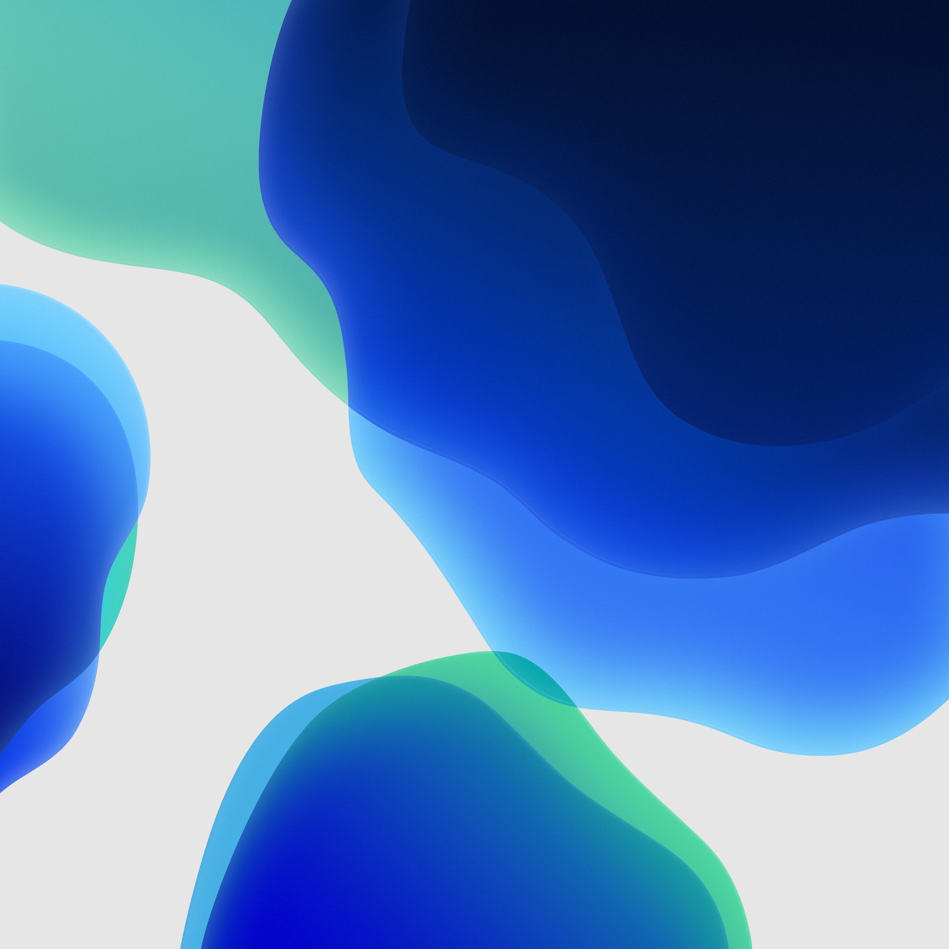 Forme astratte blu e verdi, 3208x3208 WQXGA, Laptop