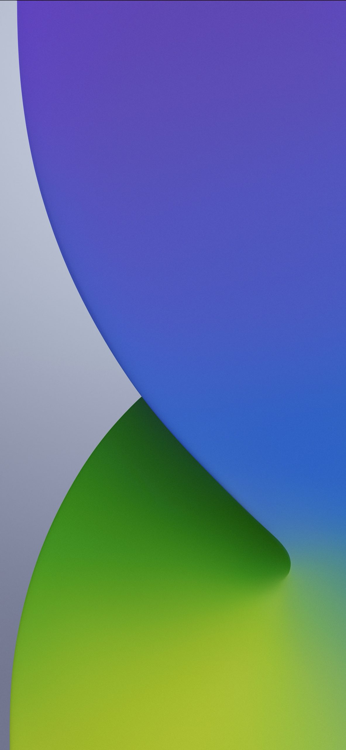 Sfondo astratto forme blu verde, 1183x2560 Full HD Verticale, iPhone