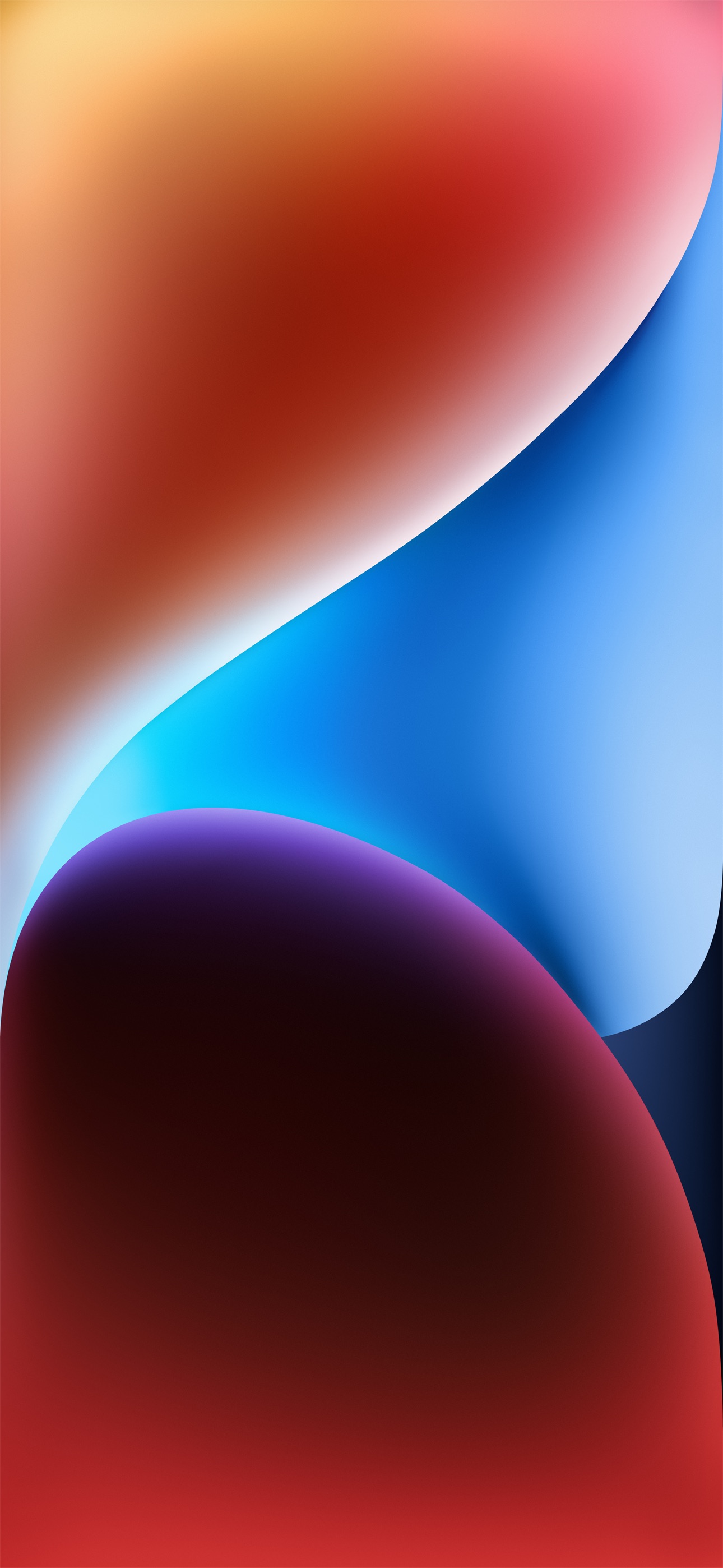 Sfondo astratto rosso e blu, 1290x2796 Full HD Verticale, iPhone