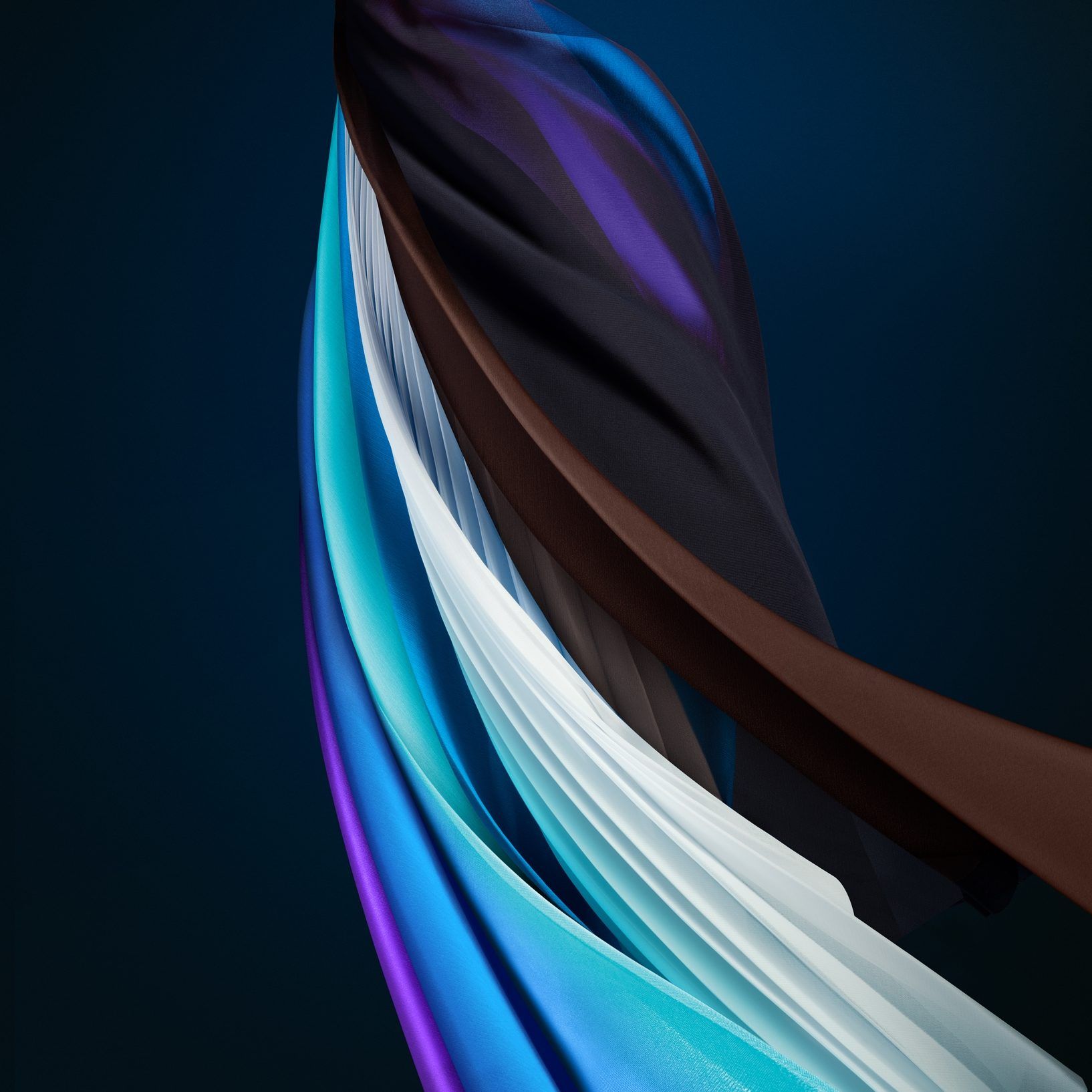 Nastro di seta astratto colorato, 1634x1634 HD, Lenovo Legion