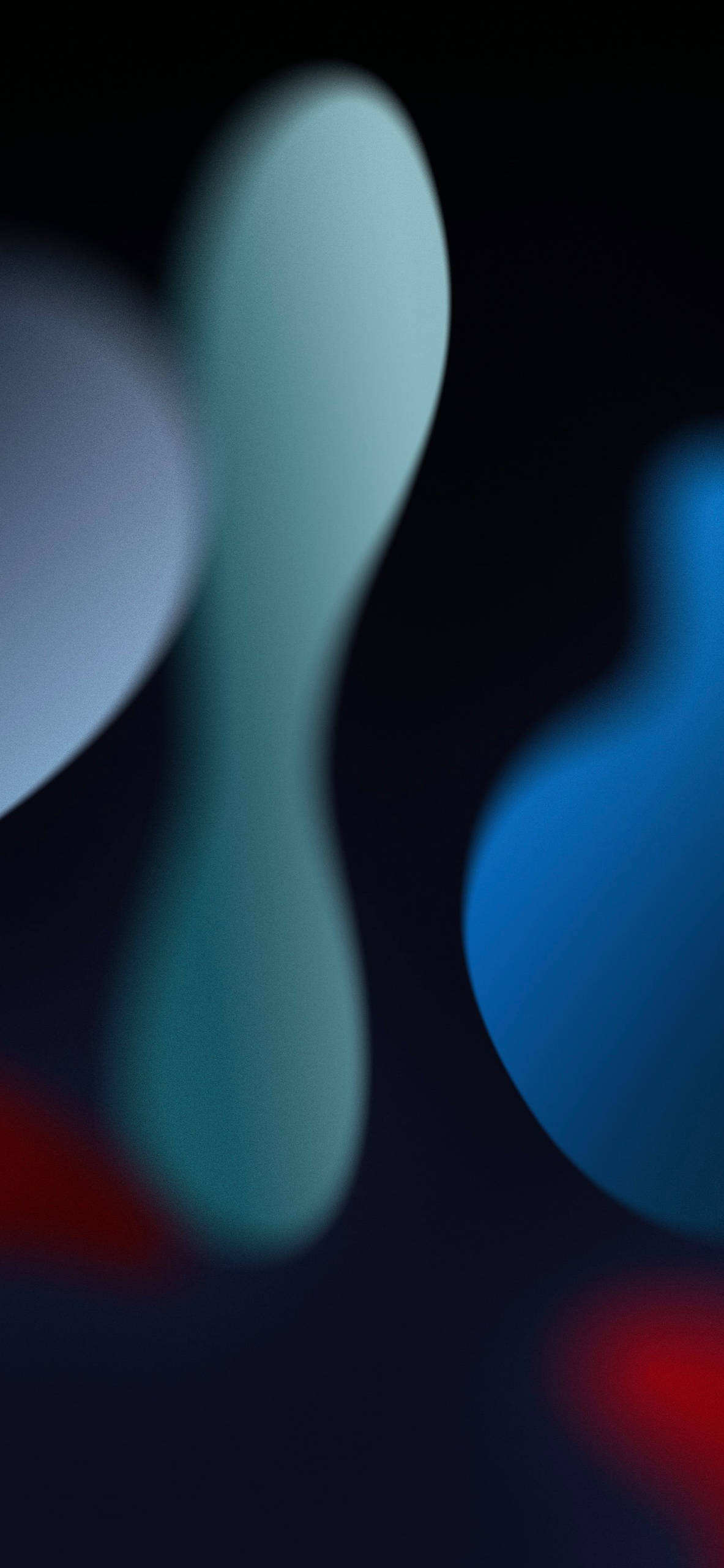 Forme astratte sfocate iOS, 1183x2560 Full HD Verticale, iPhone