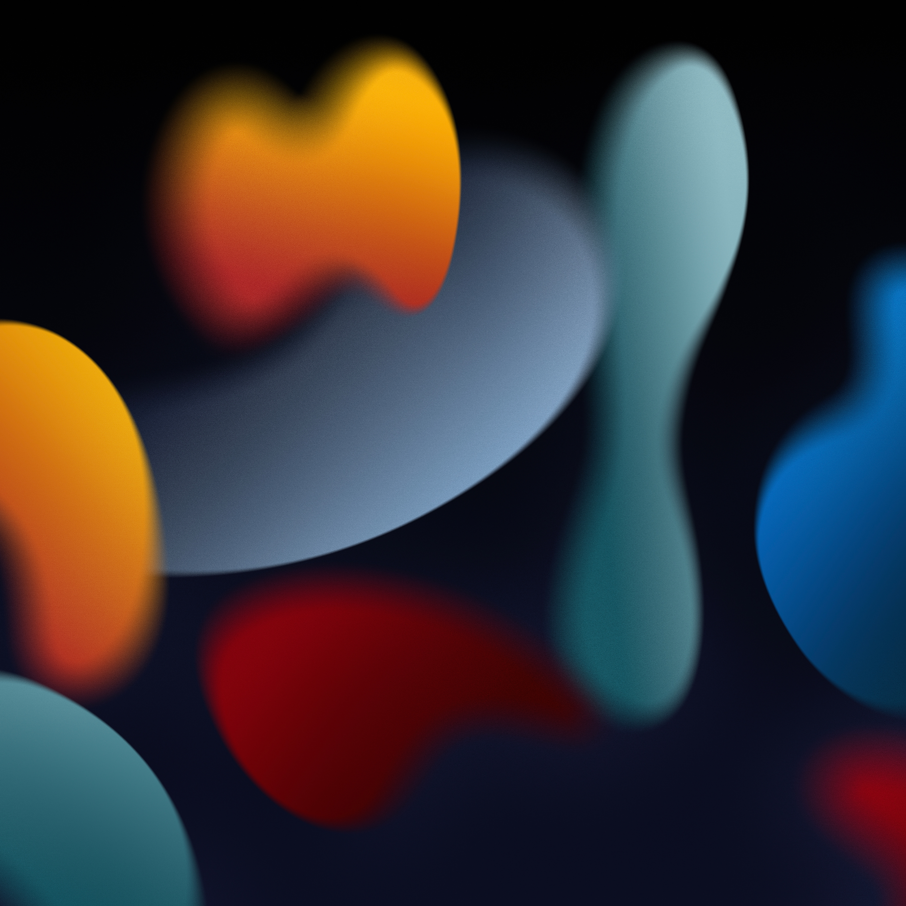 Forme astratte sfumate iOS, 2916x2916 WQXGA, Laptop