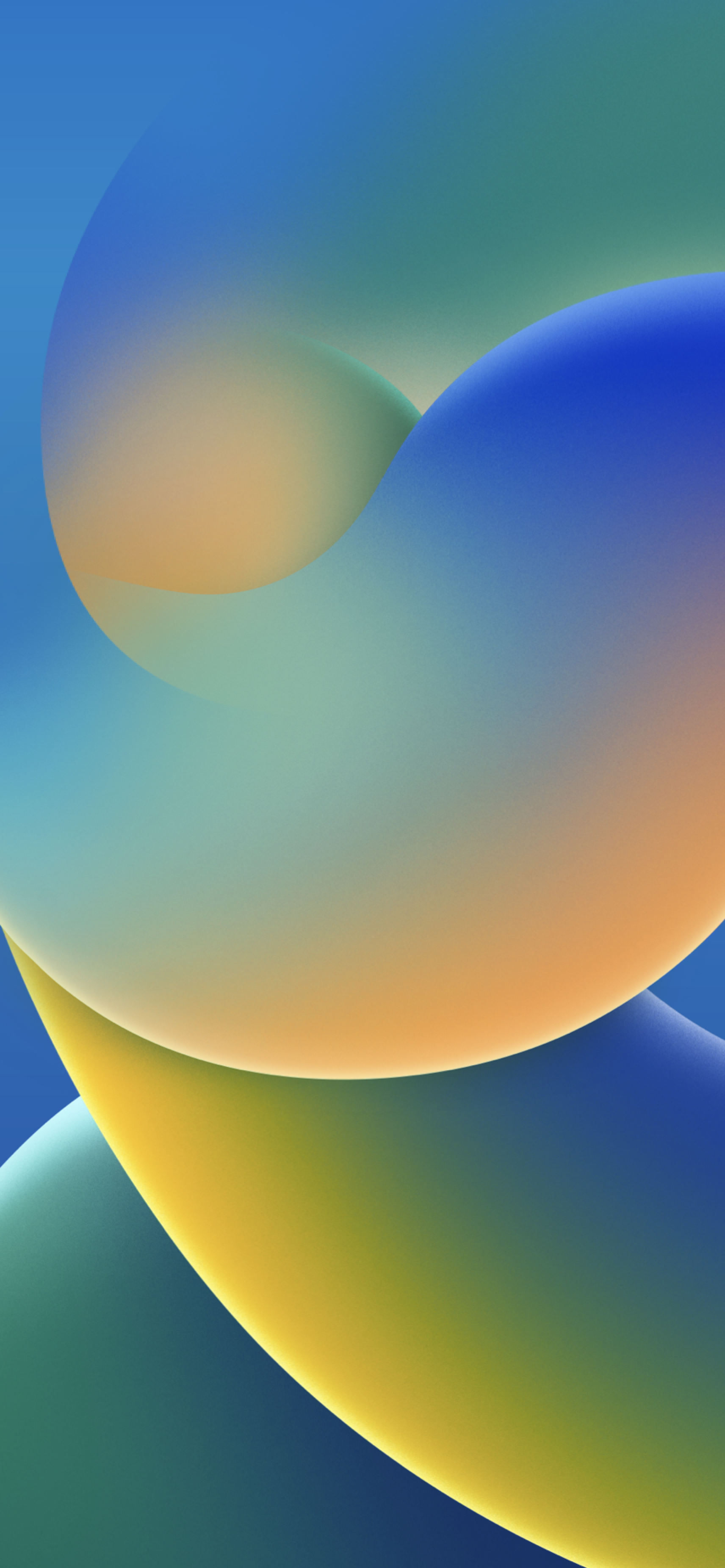 Sfere astratte sfumate colorate, 1712x3704 Full HD Verticale, iPhone