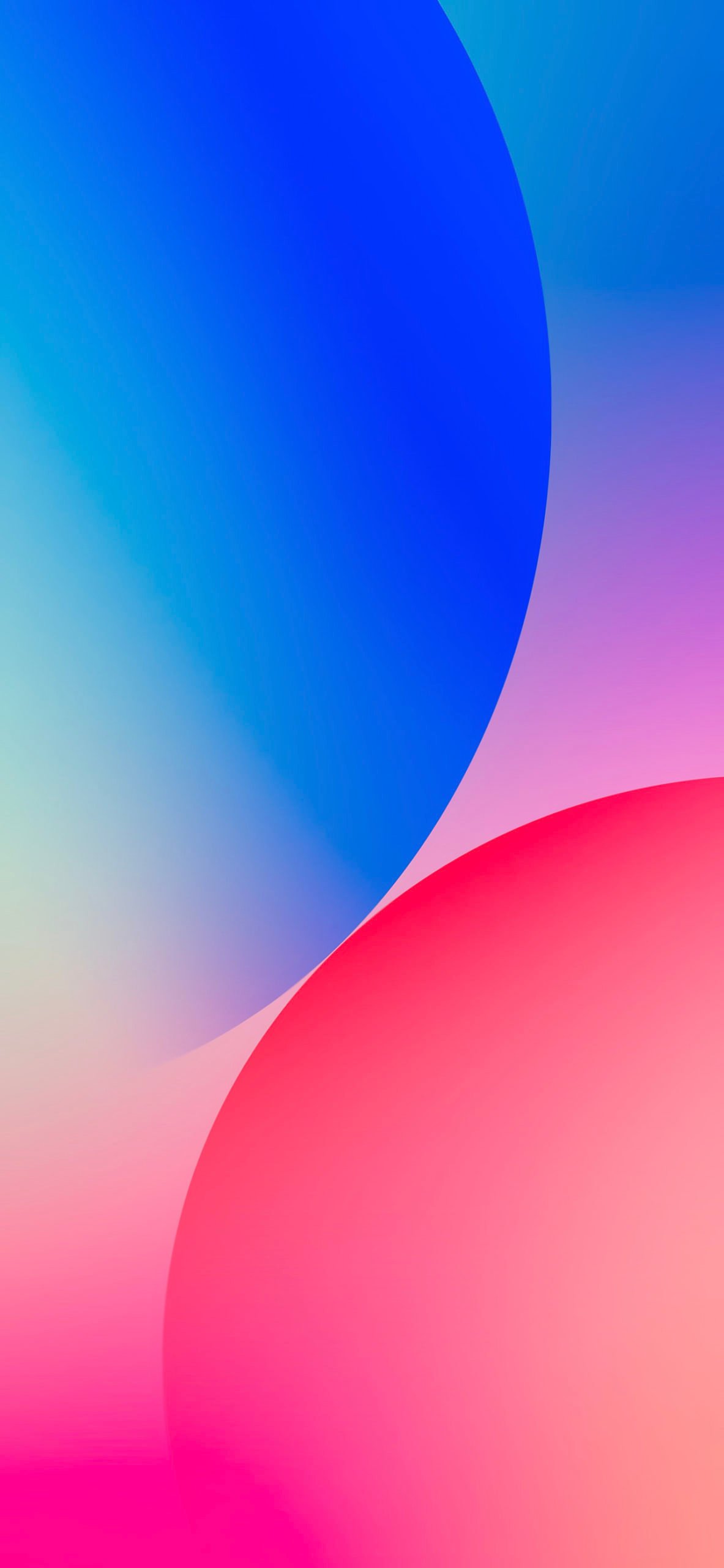 Sfere astratte blu e rosa, 1183x2560 Full HD Verticale, iPhone
