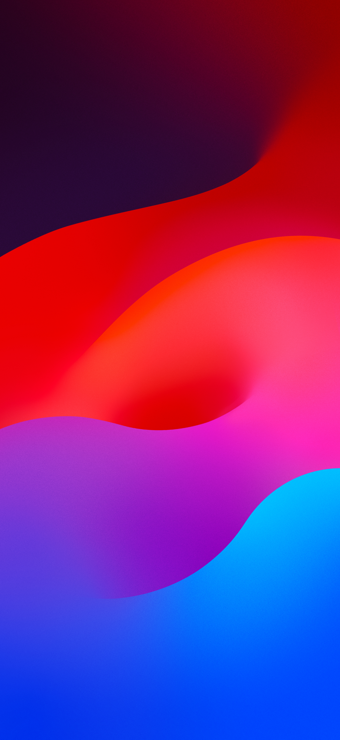 Astratto sfumato rosso viola blu, 1379x3000 Full HD Verticale, Smartphone