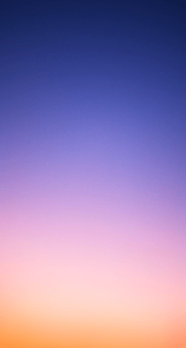 gradiente tramonto blu arancio, 744x1392 Full HD Verticale, iPhone Pro Max
