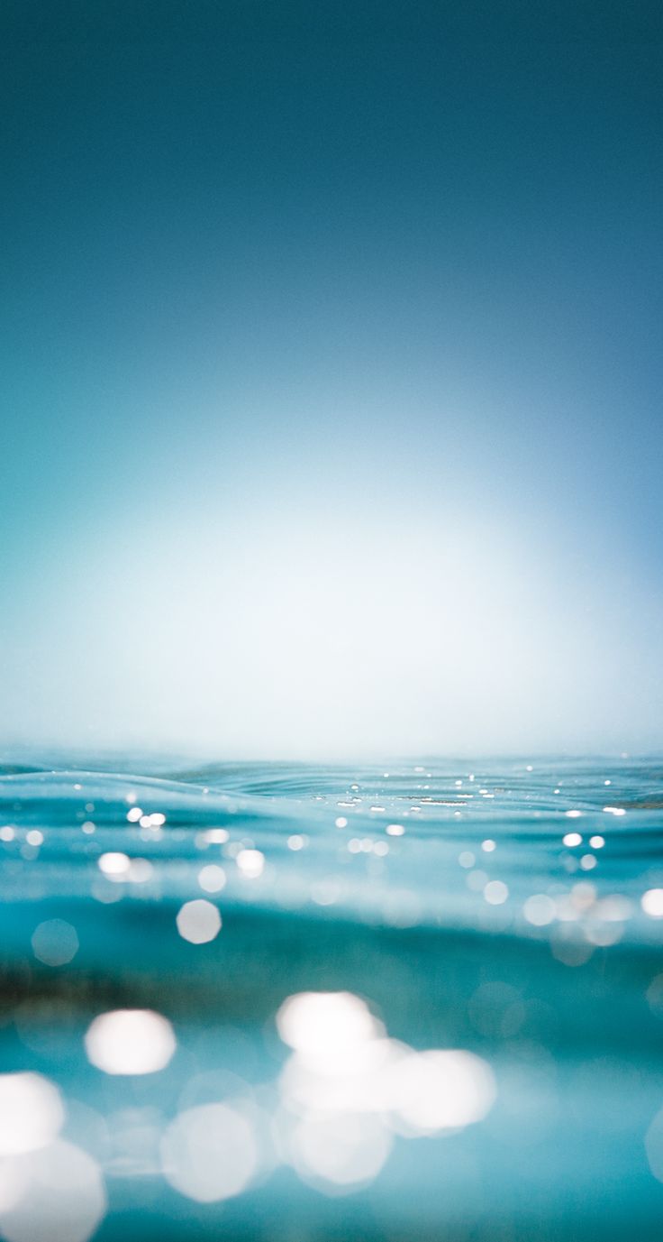 acqua mare azzurro sfocato, 736x1377 Full HD Verticale, Samsung Galaxy