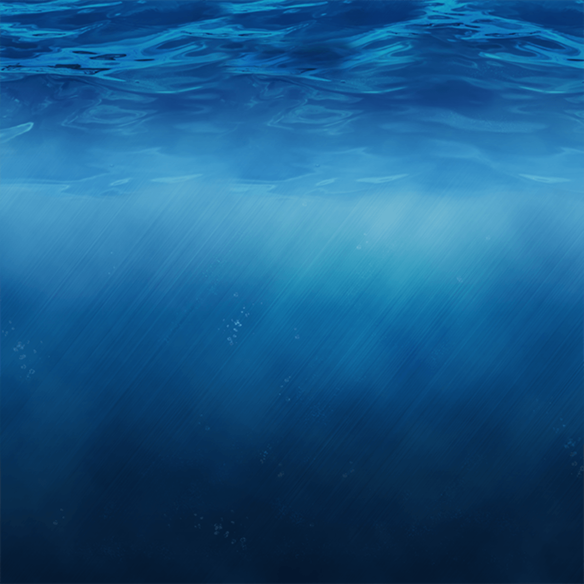 Superficie acqua blu subacquea, 1200x1200 HD, Laptop