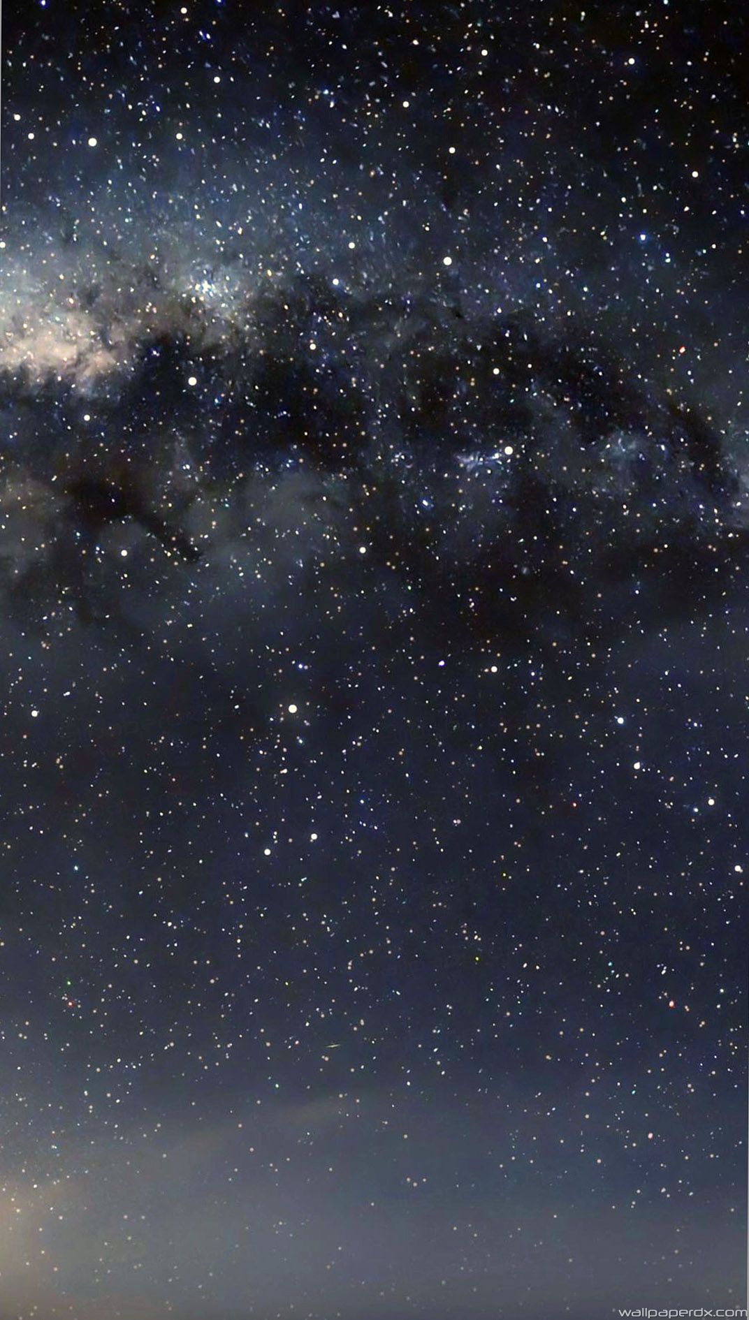 Cielo stellato notturno galassia, 1072x1890 Verticale, Telefono
