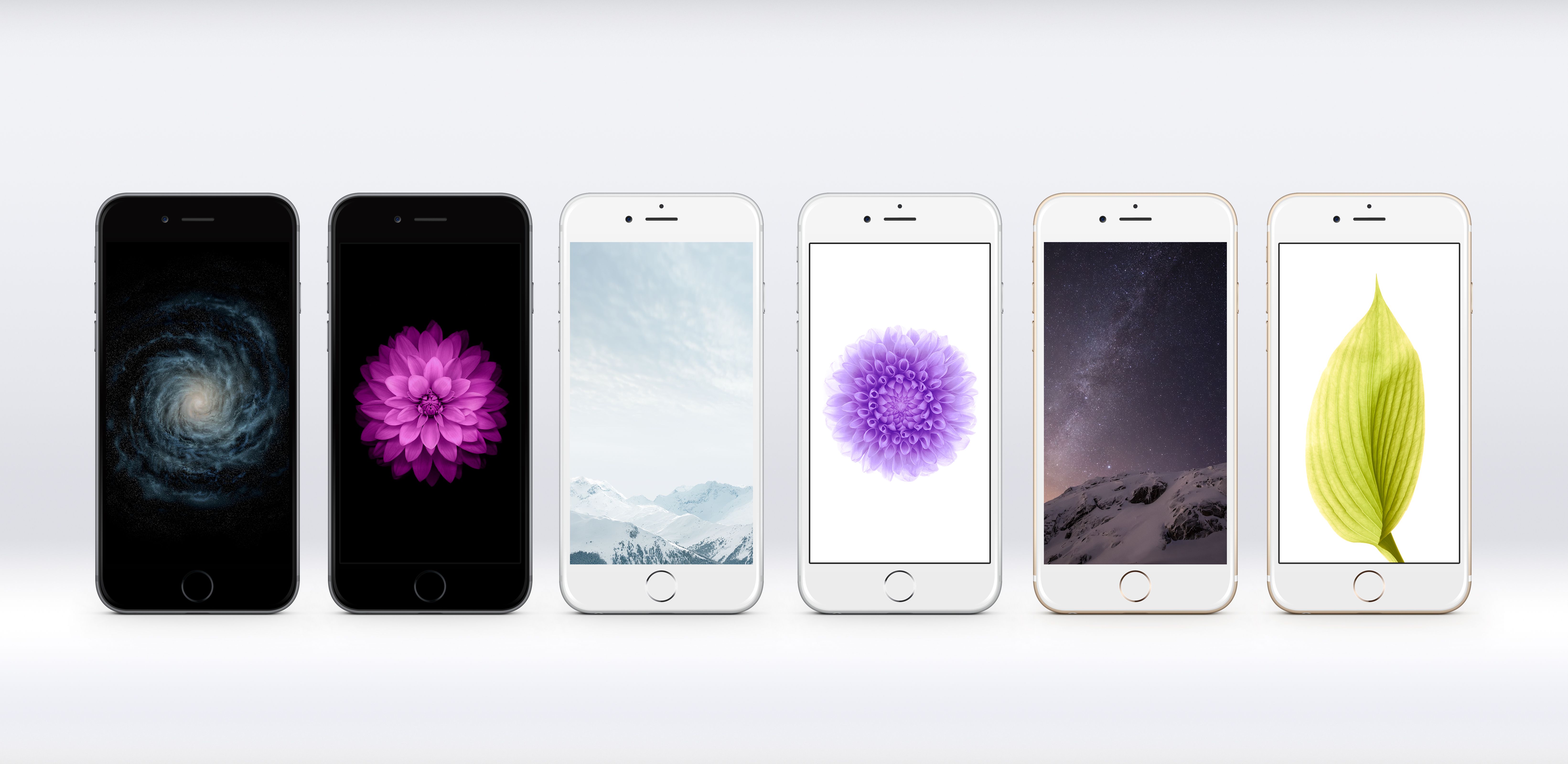 iPhone schermate wallpaper iOS 8, 6564x3200 4K, Desktop 4K