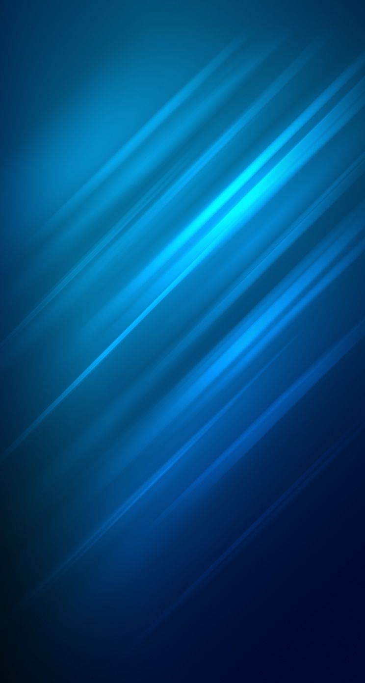 Strisce di luce blu astratte, 744x1392 Full HD Verticale, iPhone