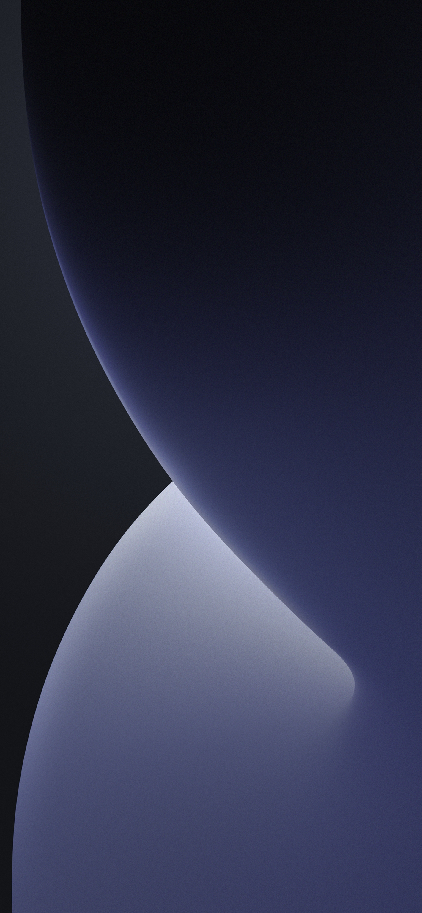 Sfere astratte blu scuro, 1420x3073 Verticale, POCO