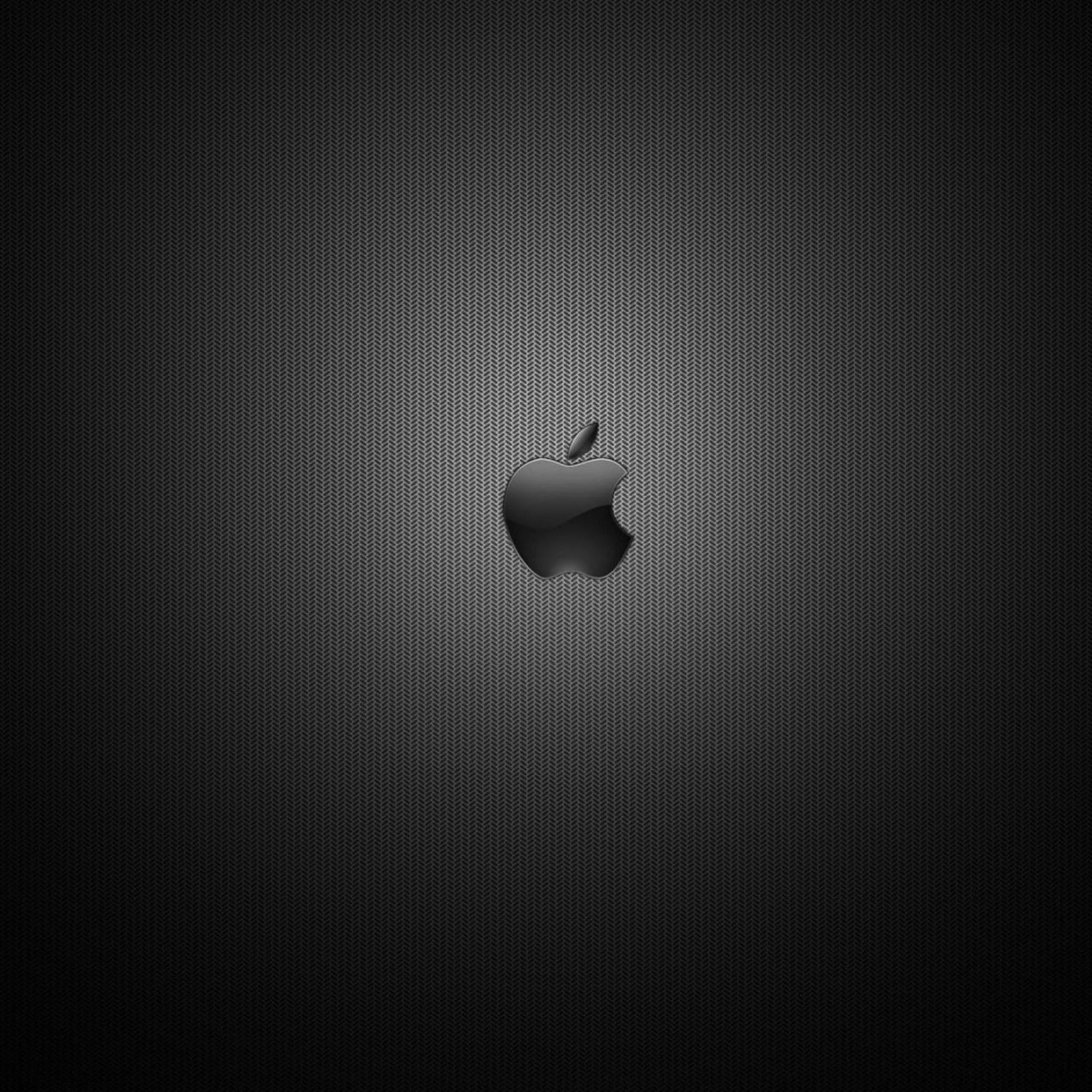 Logo Apple nero, 2732x2732 WQXGA, iPad