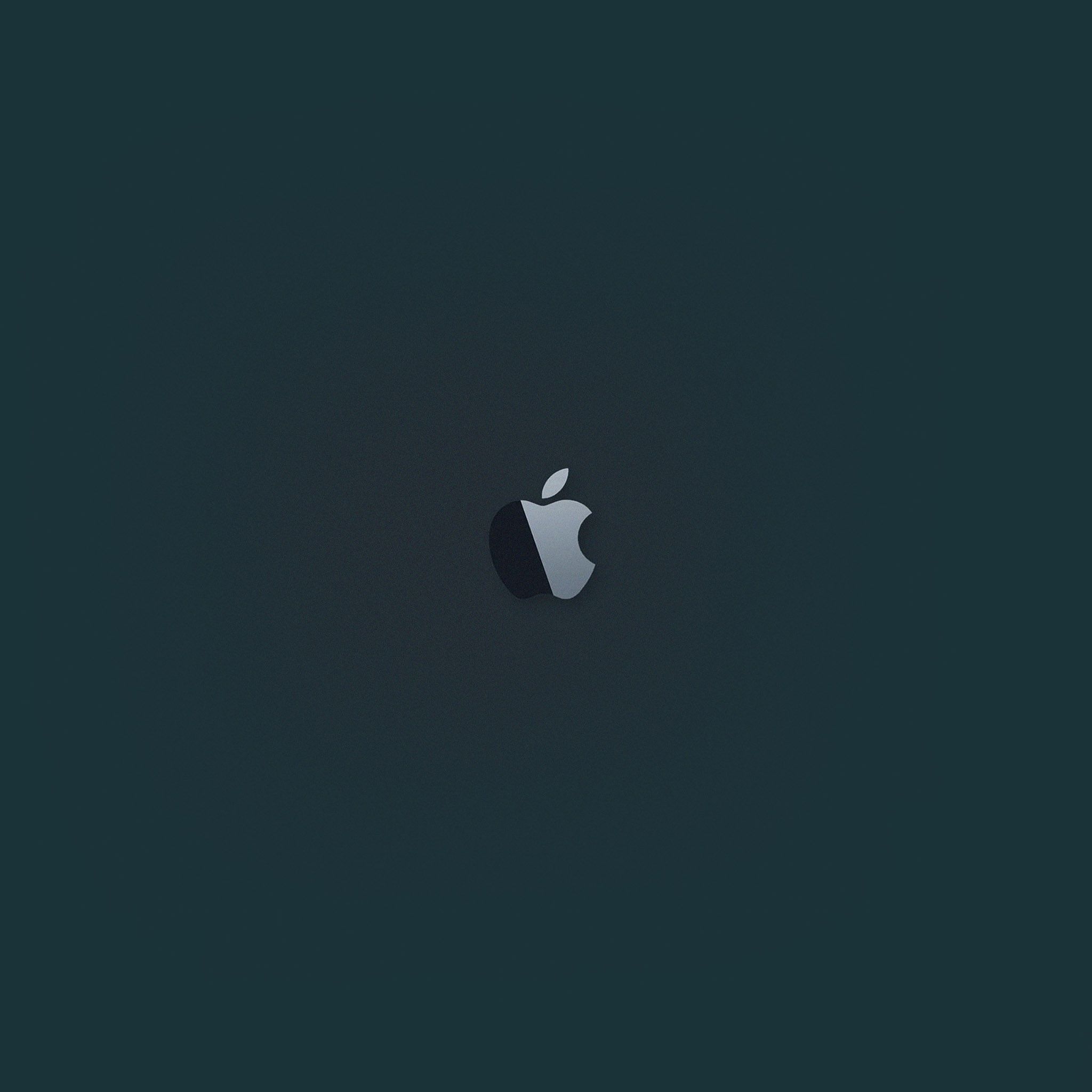 Logo Apple grigio scuro, 2048x2048 Hi-Res, iPad mini