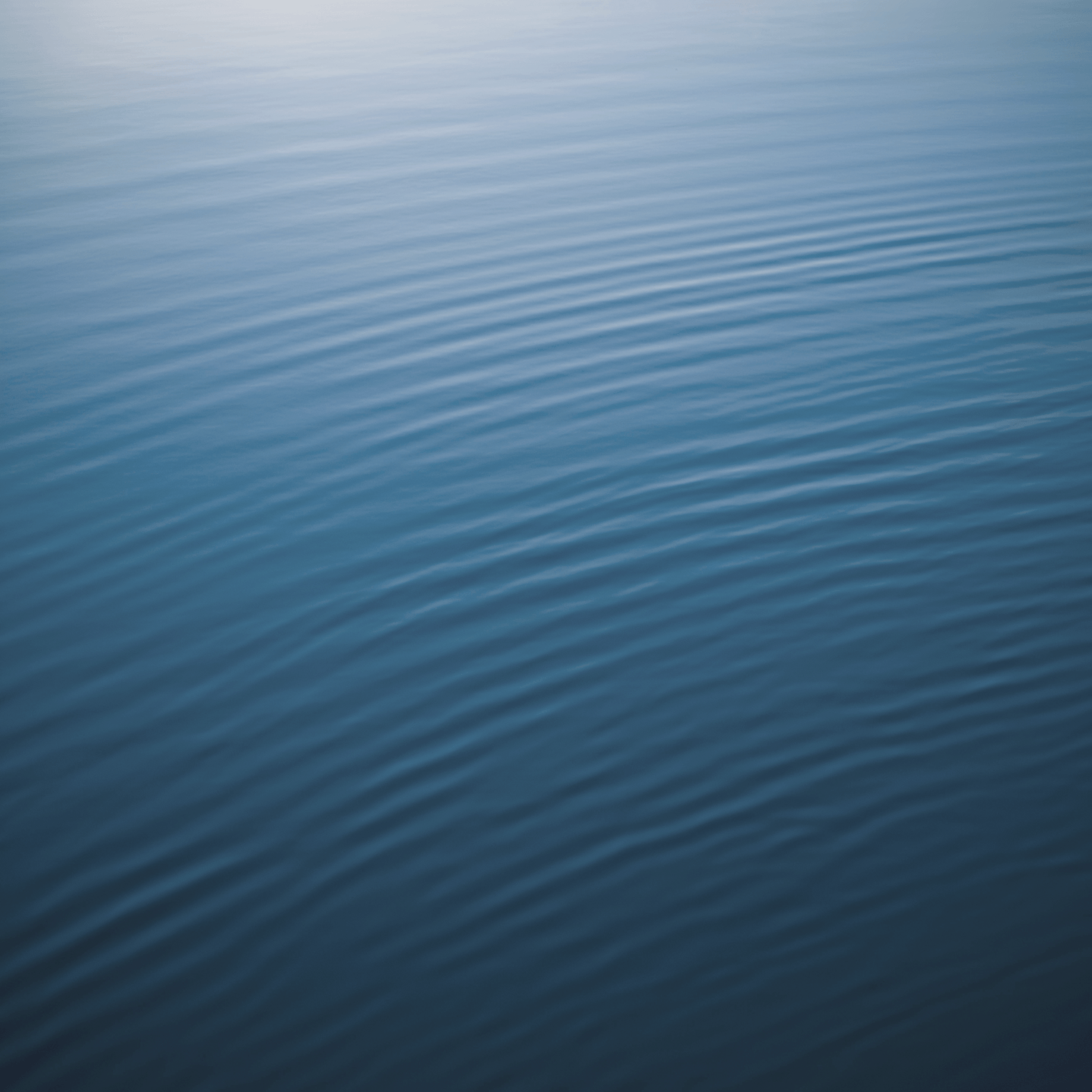 Superficie acqua blu increspata, sfondi iPad, 1838x1838 900p, iPad Pro