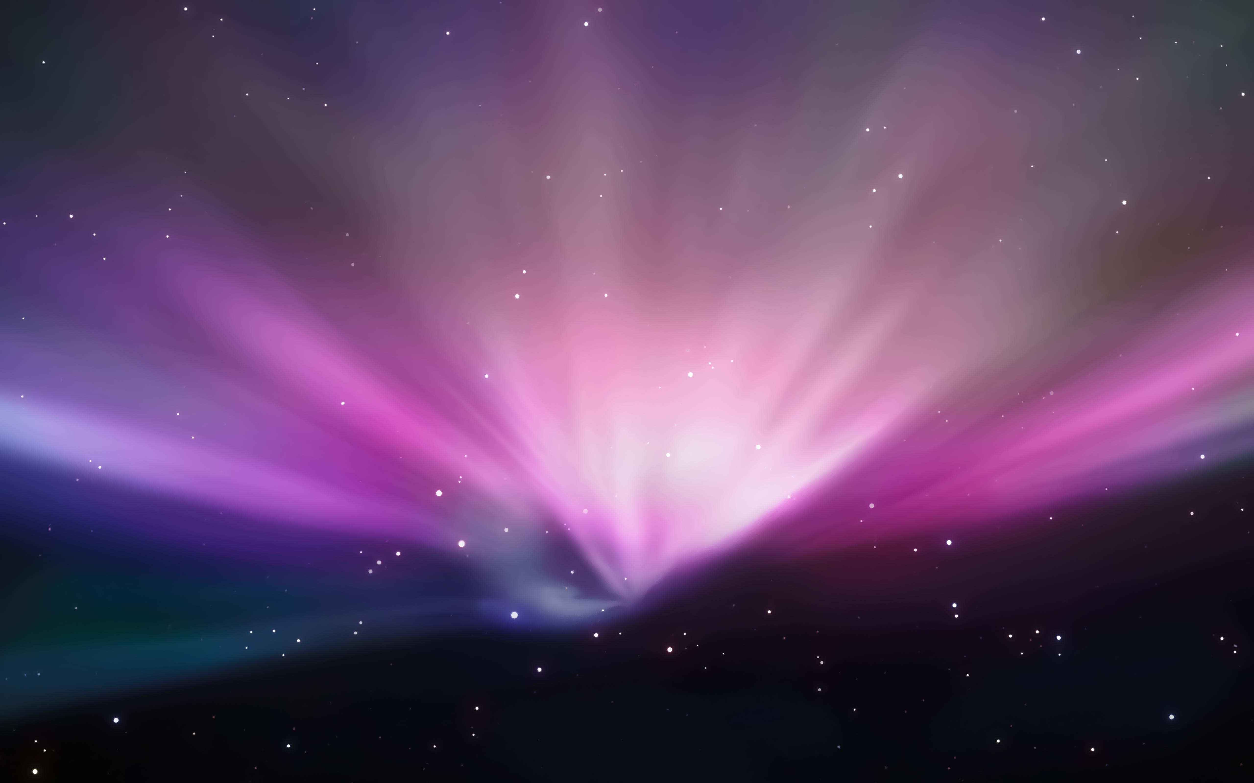 Aurora astratta viola e rosa, sfondi iPad, 5120x3200 5K Ultra HD, iPad