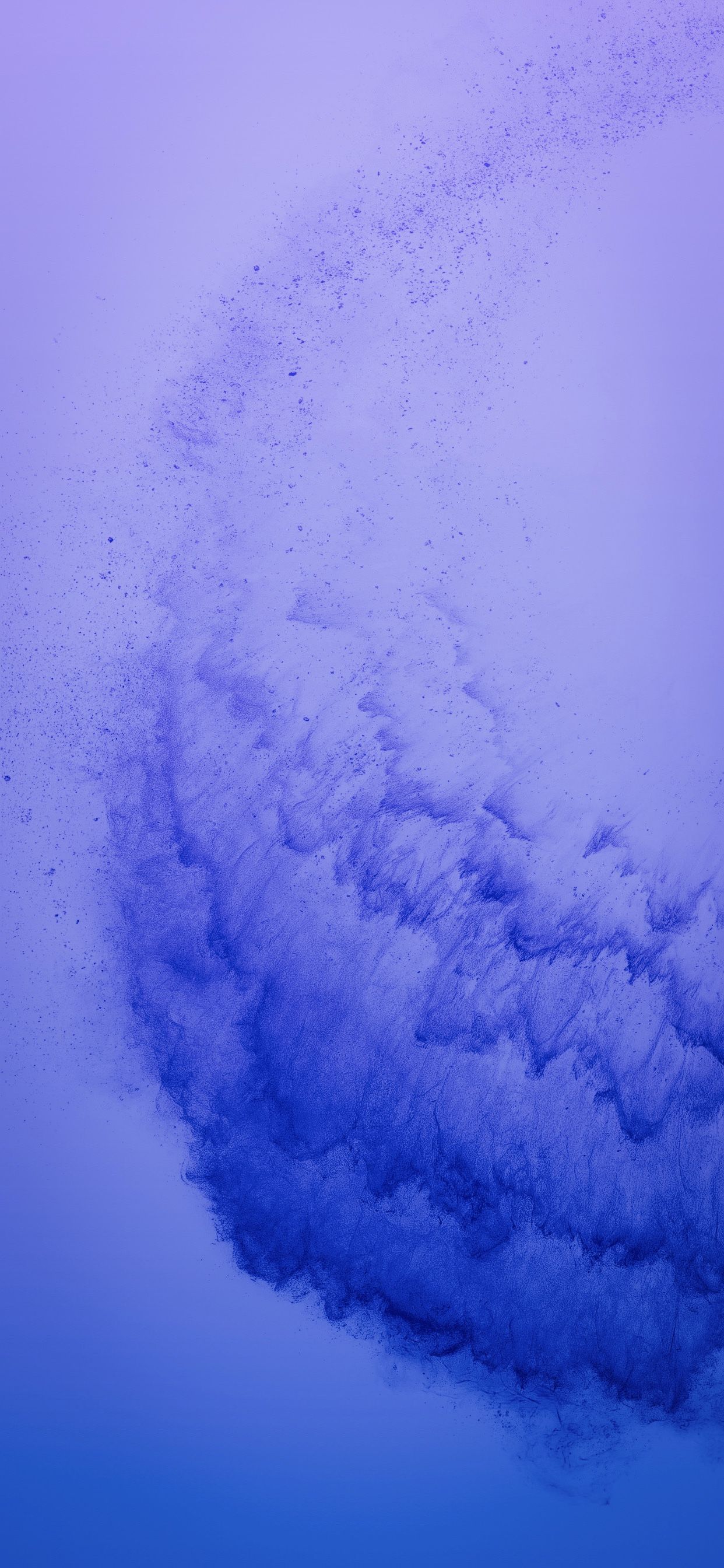 Onda astratta blu viola, 1242x2688 Verticale, iPhone Pro Max