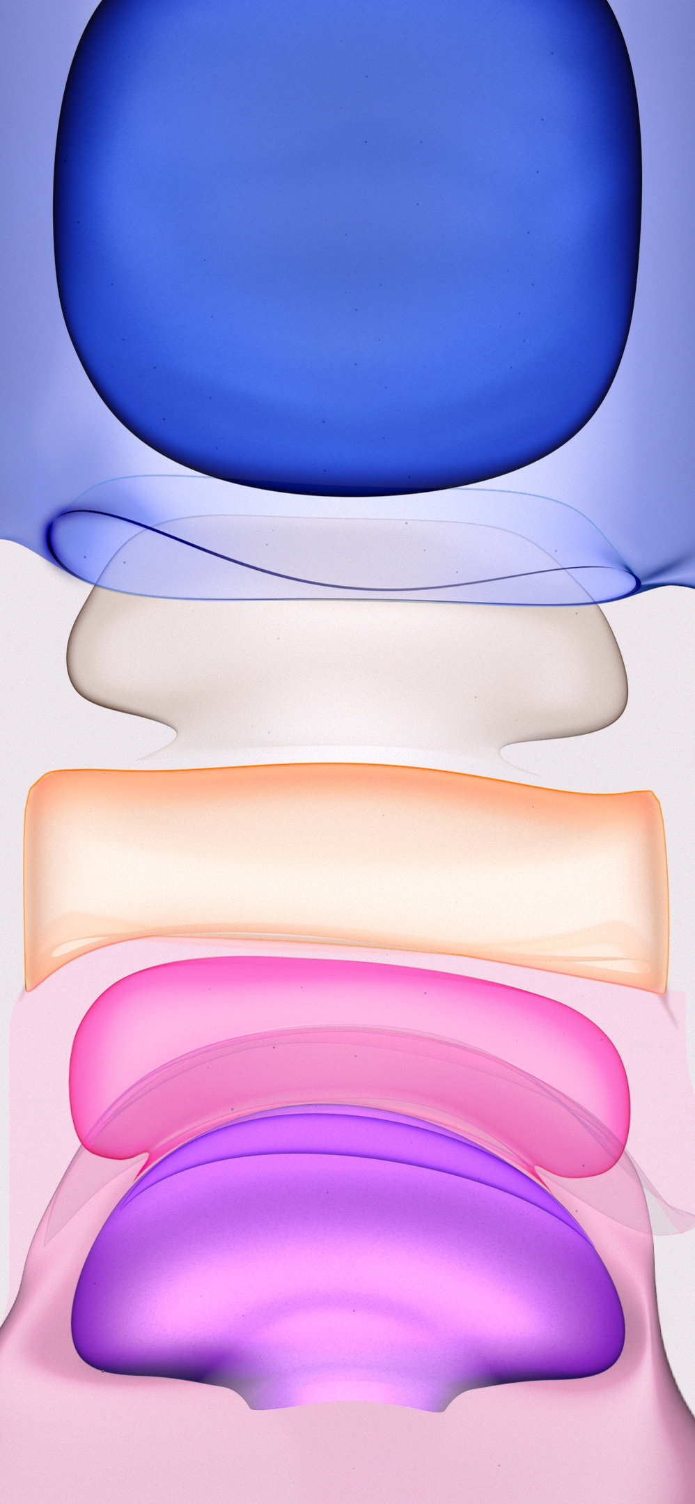 Forme astratte colorate ondulate, 998x2159 Full HD Verticale, iPhone