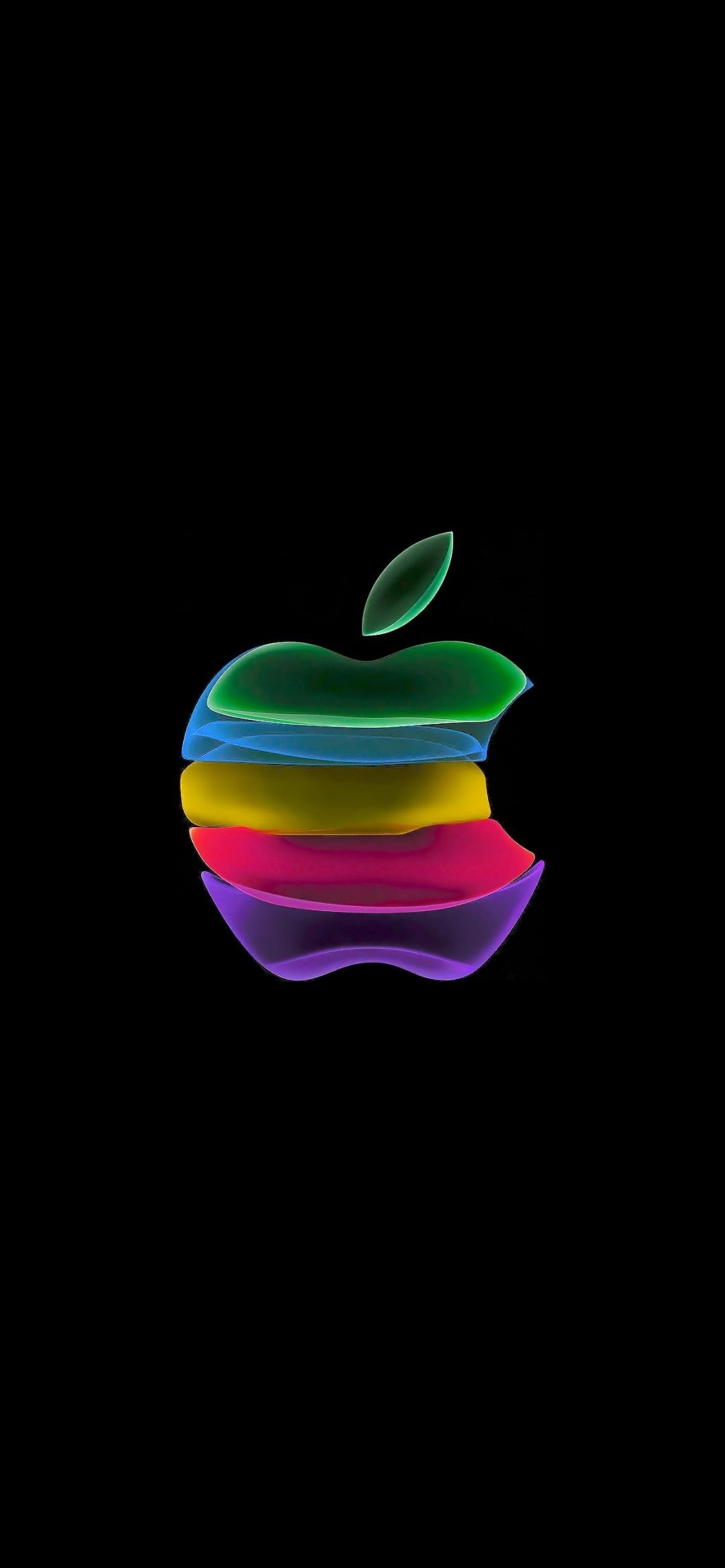 Sfondo astratto forme fluide colorate, 1436x3113 Full HD Verticale, iPhone Plus
