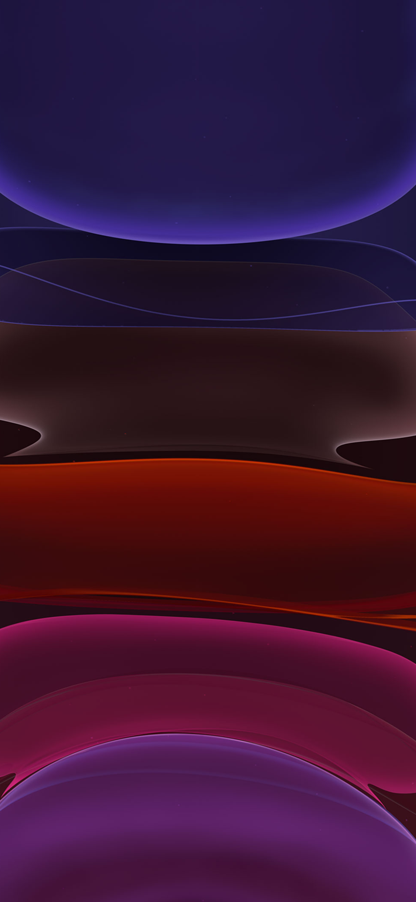 Forme astratte fluide multicolori, 1848x4000 Full HD Verticale, iPhone Plus