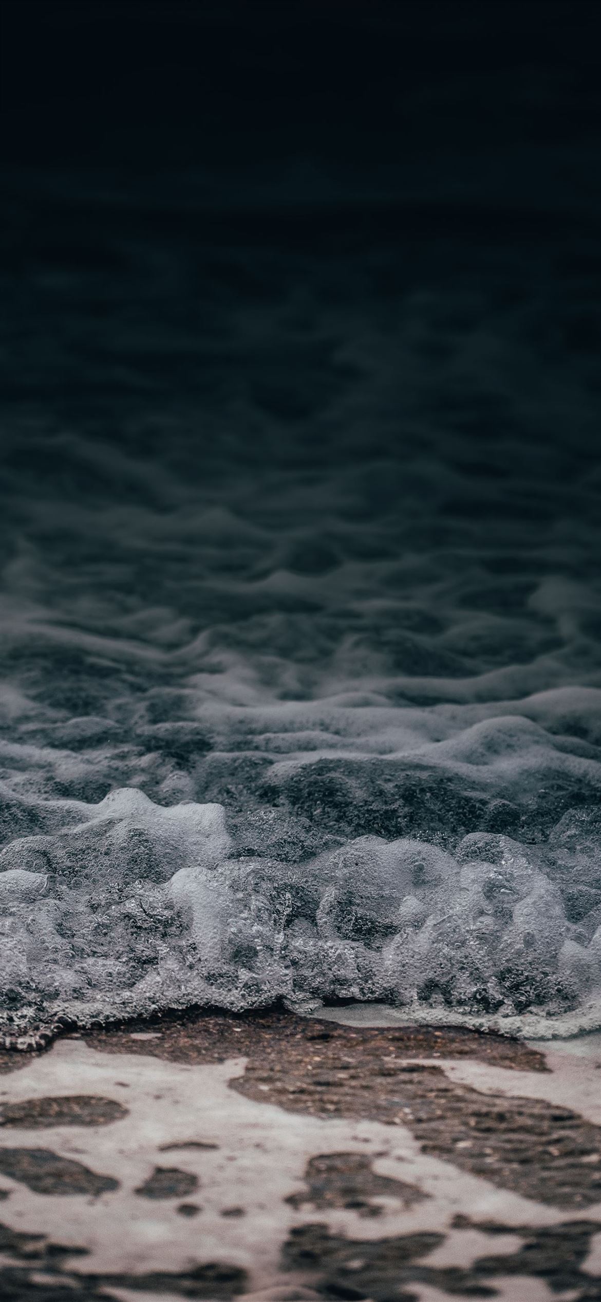 onde oceano scuro, 1170x2532 Full HD Verticale, iPhone Plus