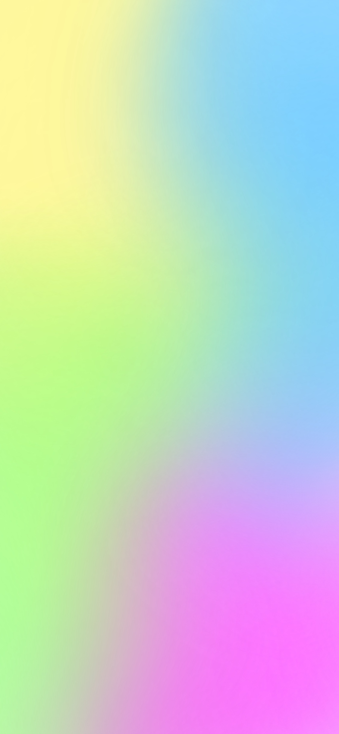 Sfumatura pastello multicolore, 1125x2436 Full HD Verticale, iPhone Plus