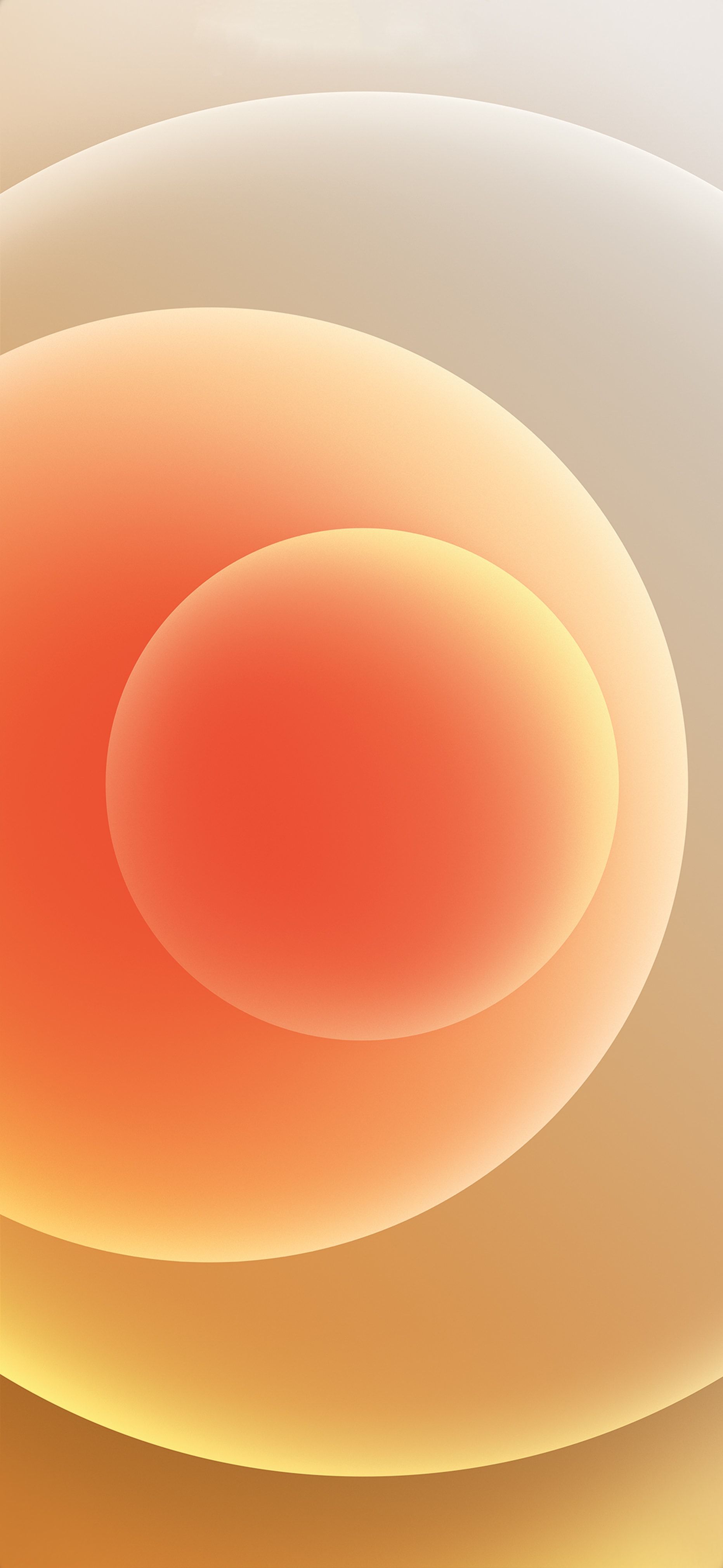 Sfere astratte arancioni, 1863x4041 Full HD Verticale, iPhone Pro