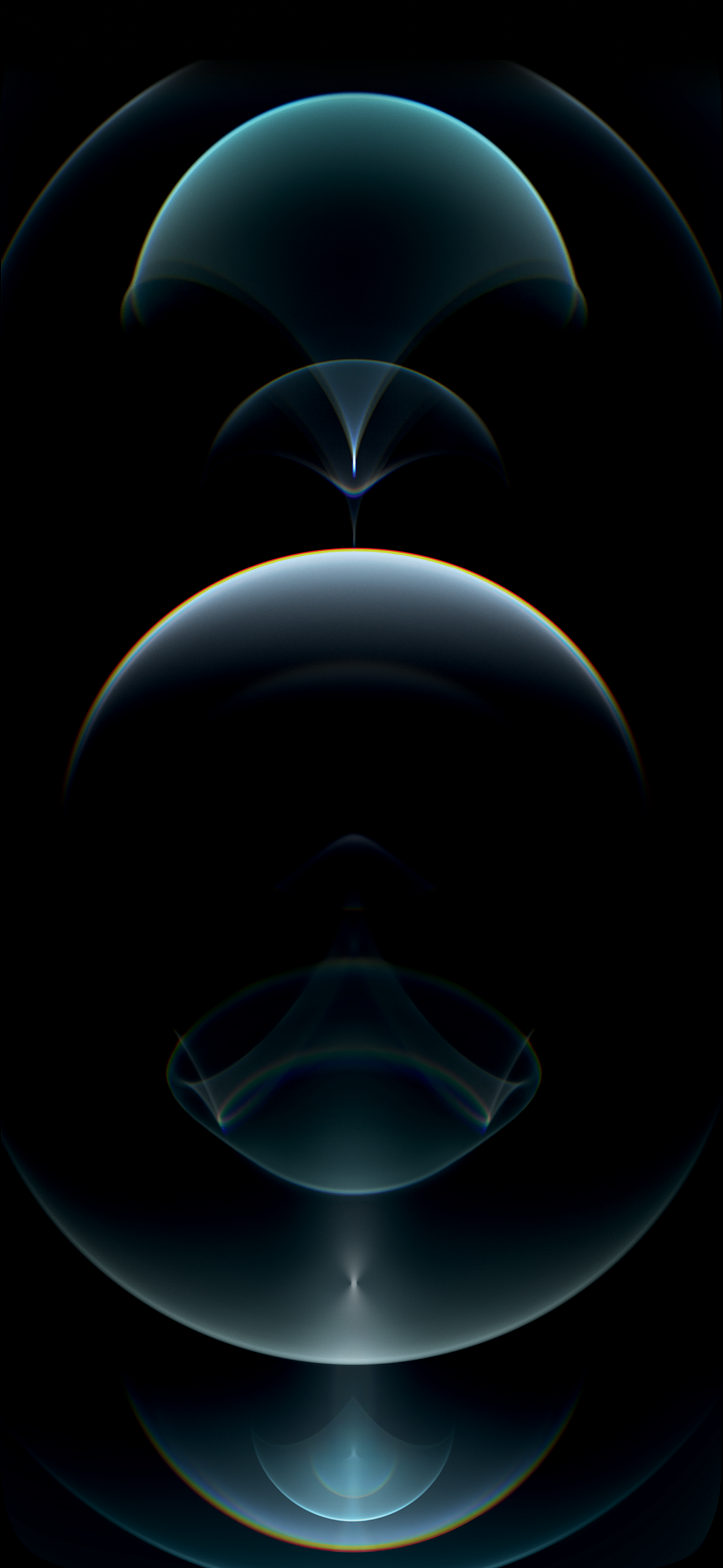Sfere astratte scure iPhone, 1863x4041 Full HD Verticale, iPhone Plus