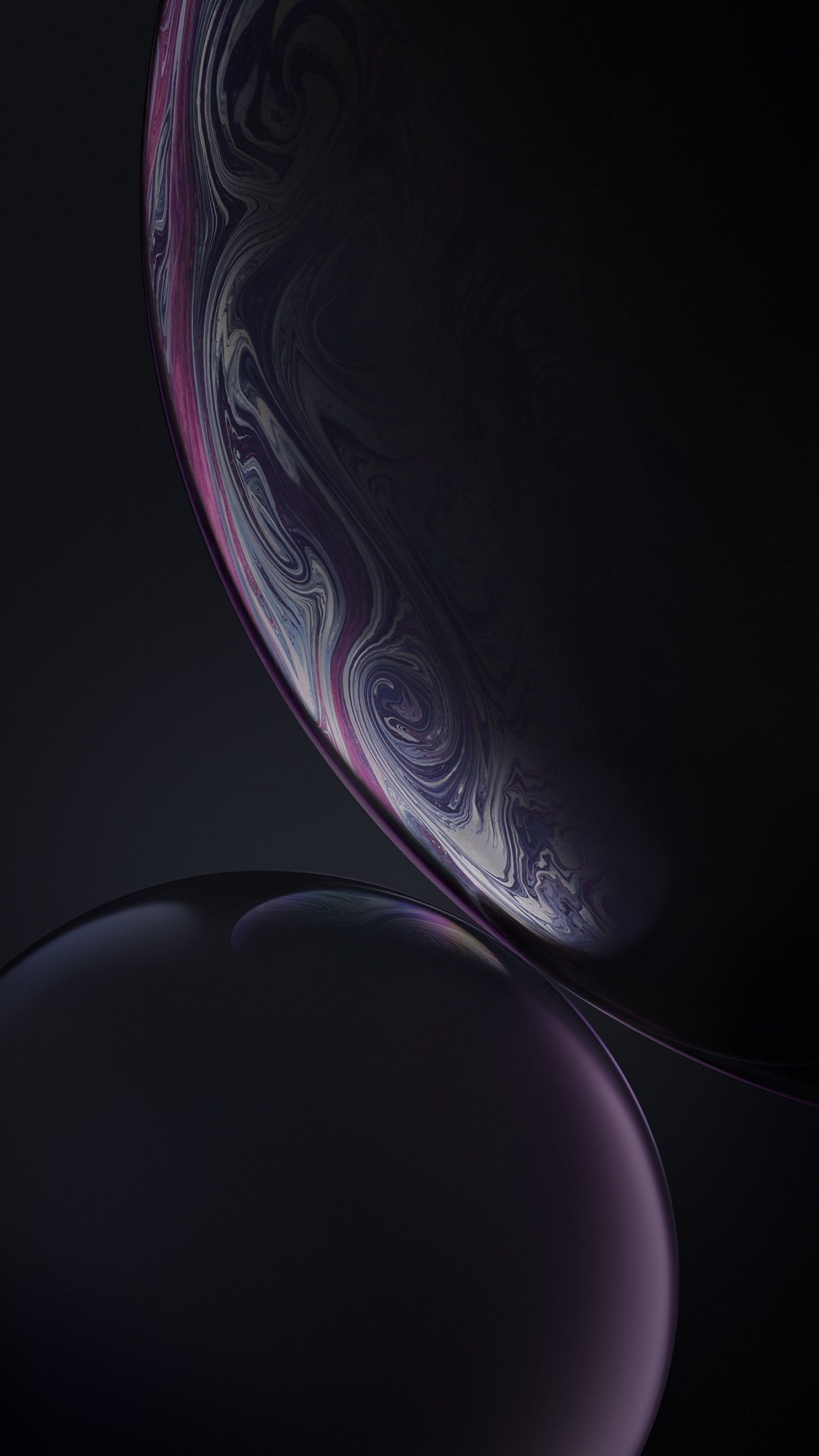 Sfere astratte scure iOS, 1440x2560 Verticale, iPhone Air