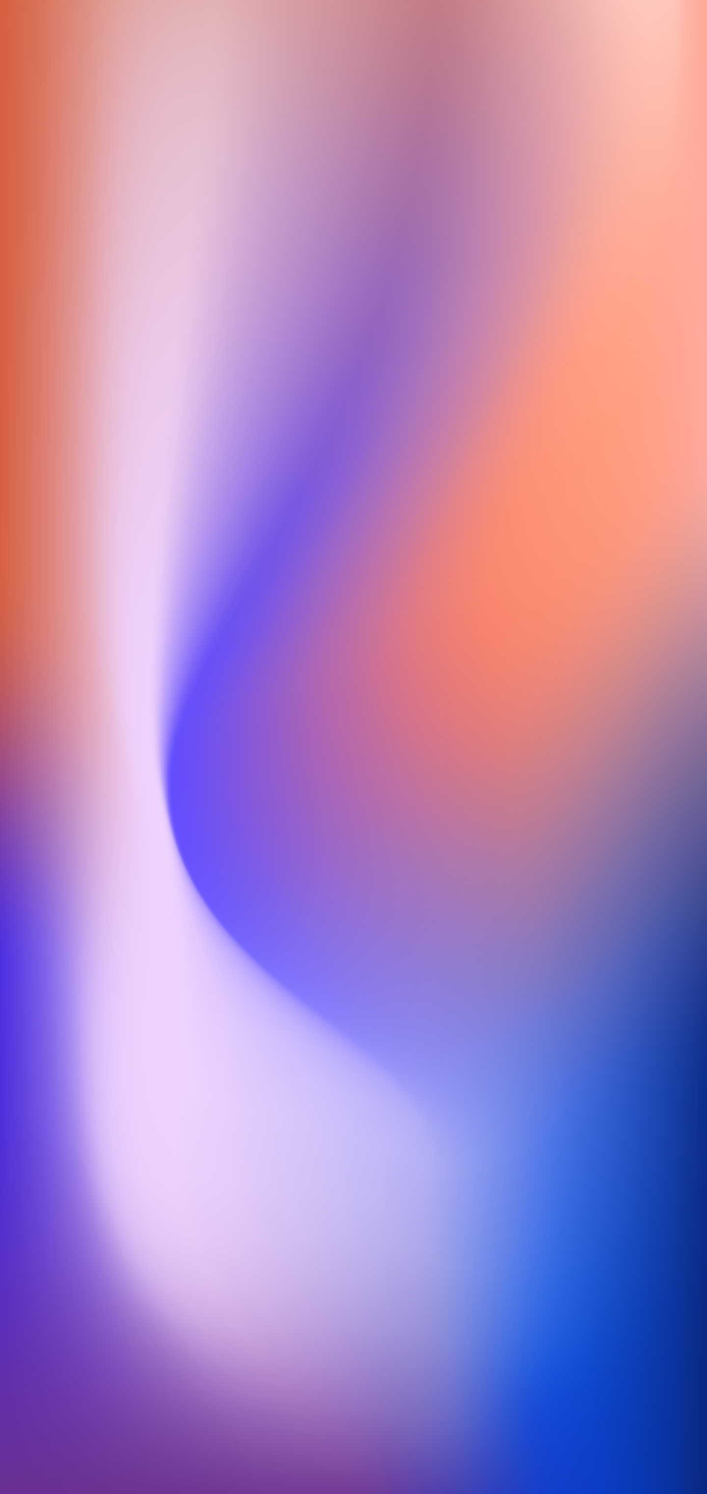 Sfondo astratto sfumato blu arancione, 1440x3040 Verticale, iPhone