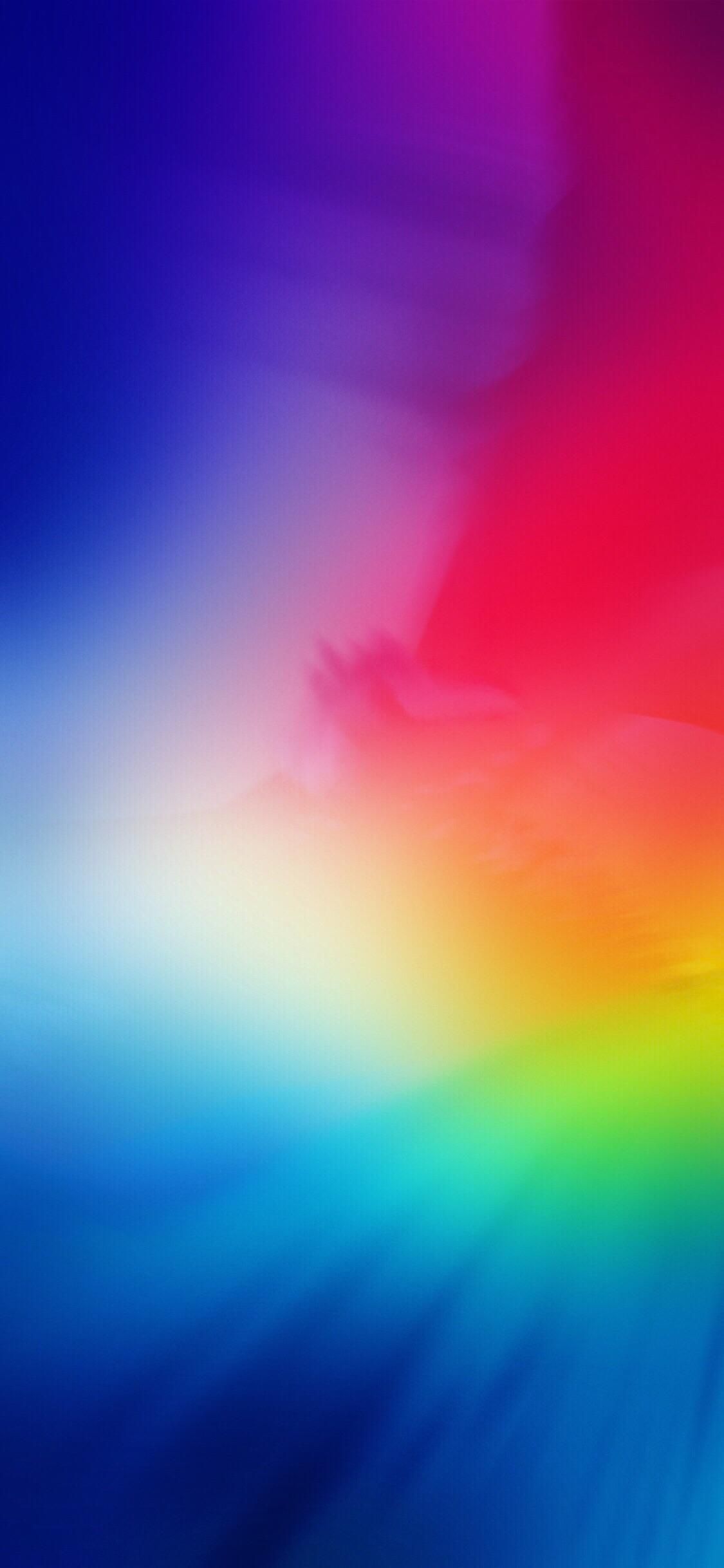 Sfumatura arcobaleno astratta colorata, 1125x2436 Verticale, iPhone