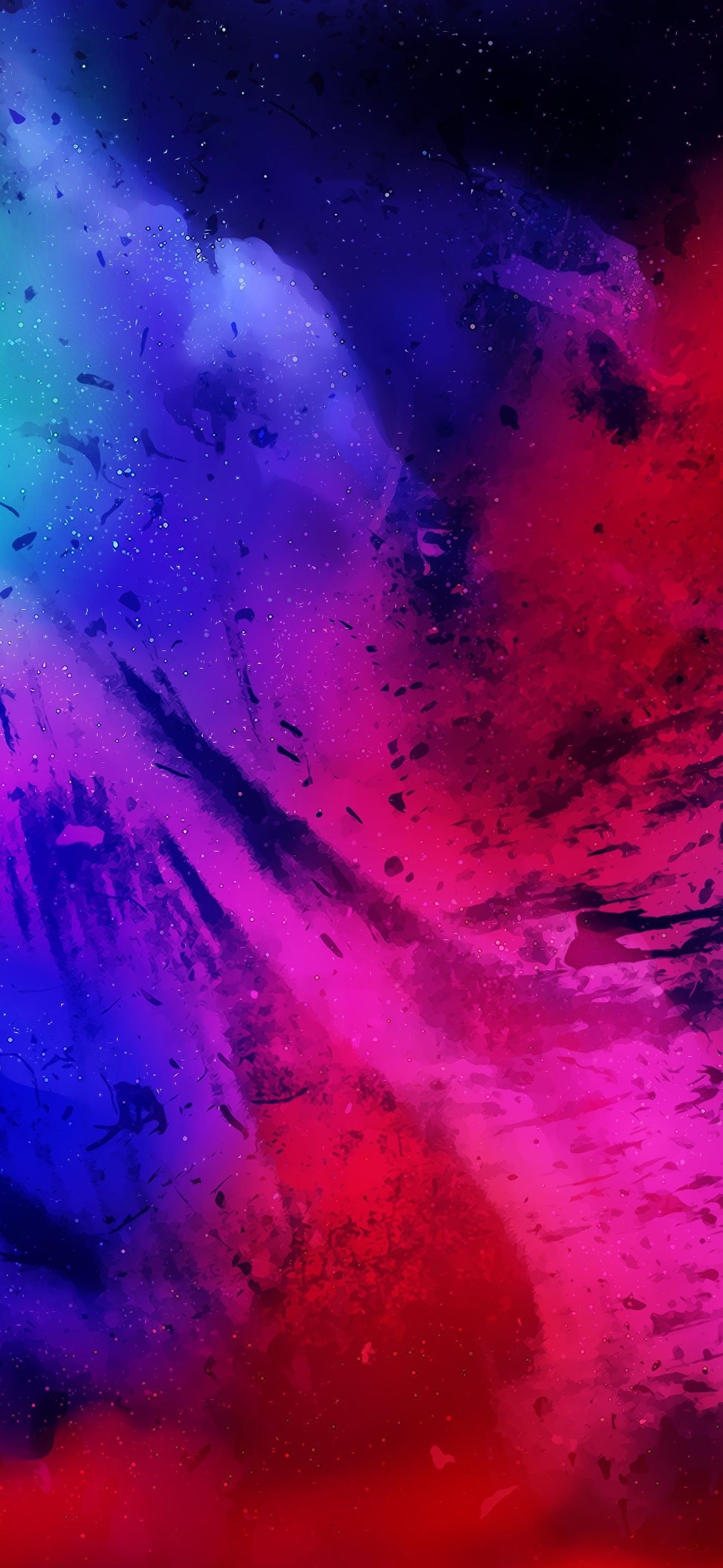 Astratto nebulosa colori vivaci, 1301x2820 Full HD Verticale, iPhone Pro Max